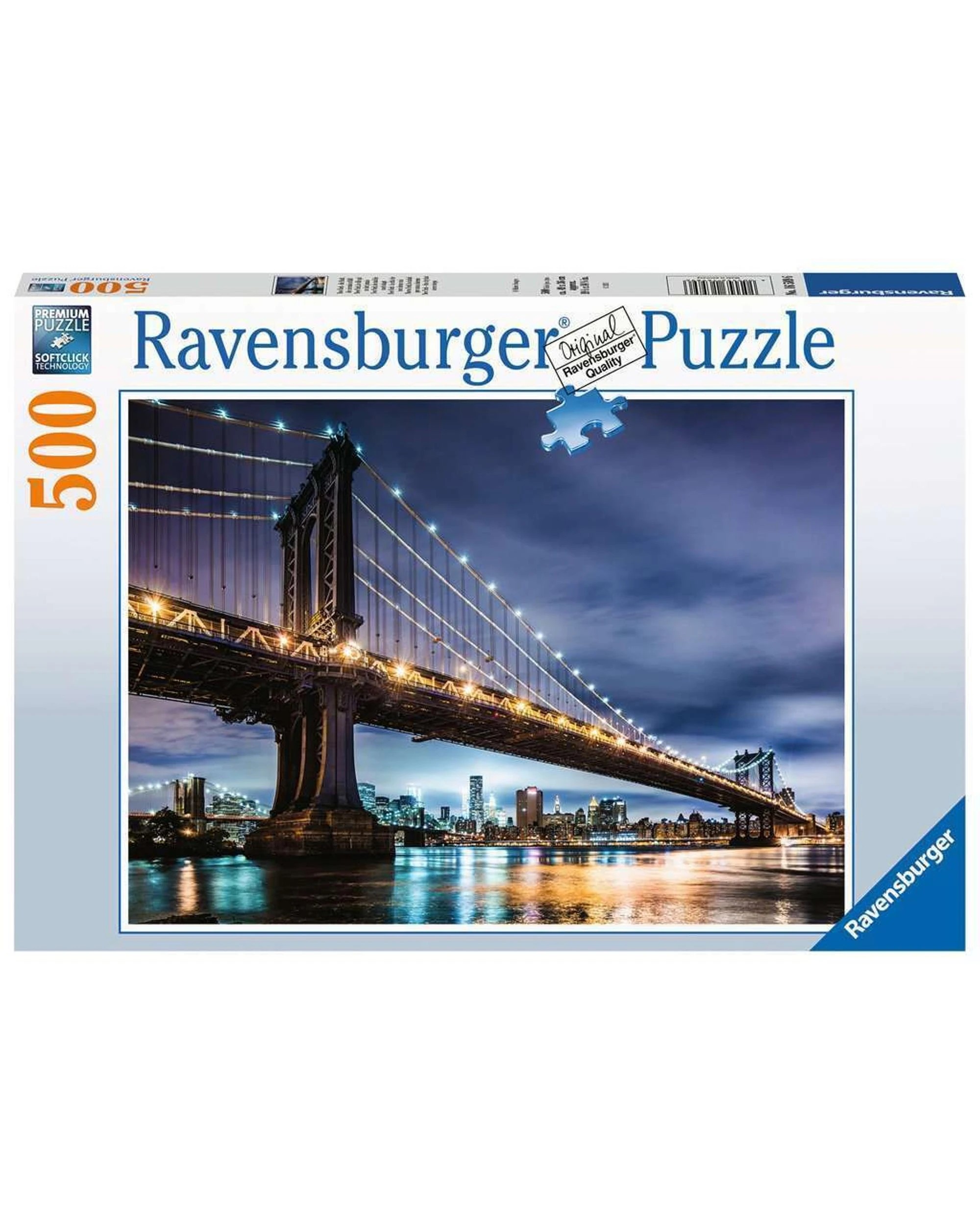 1 Ravensburger NY the City that Never Sleeps 500 Piece Puzzle, 1 of 1
