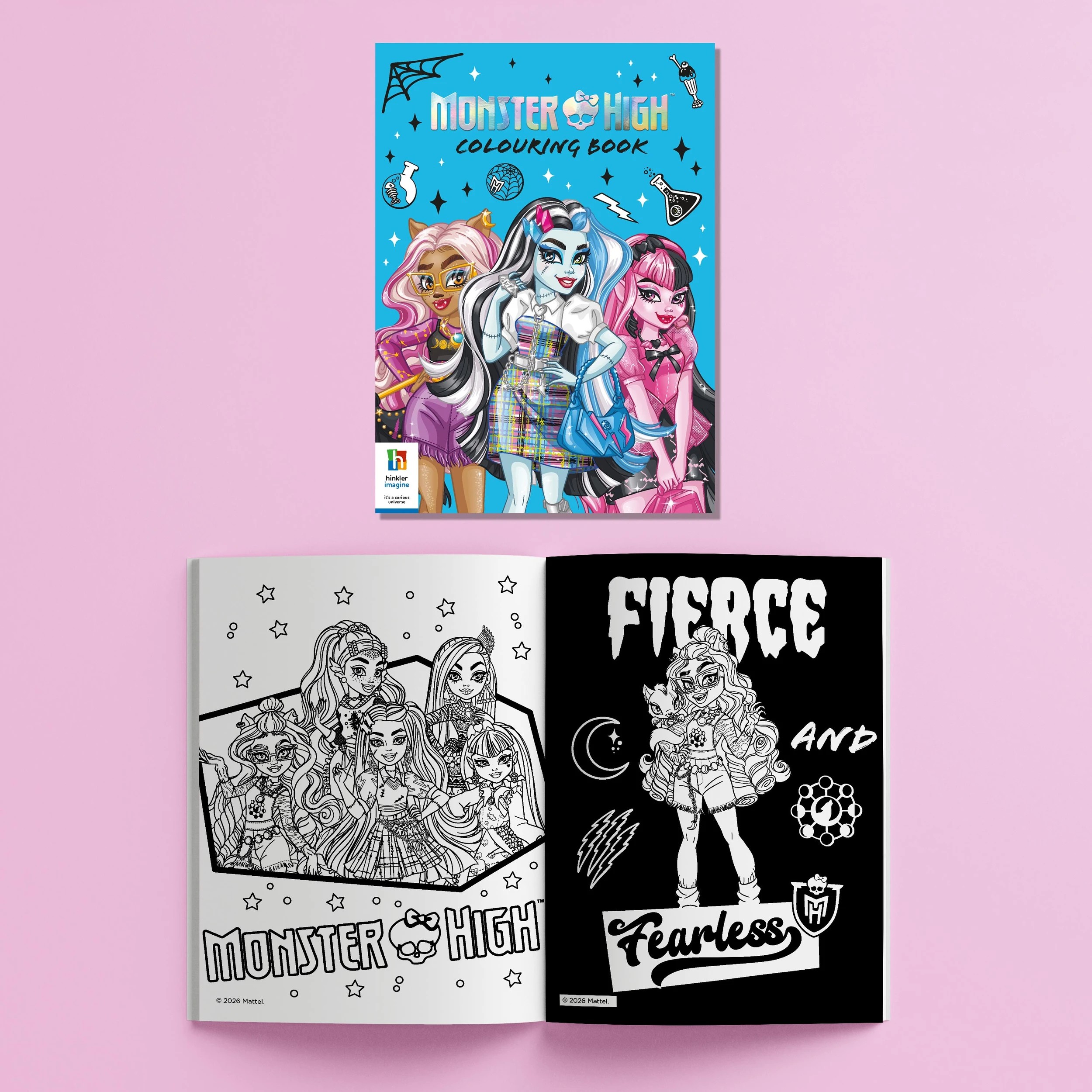 4 Kaleidoscope: Monster High Colouring Carry Case - Book, 4 of 8