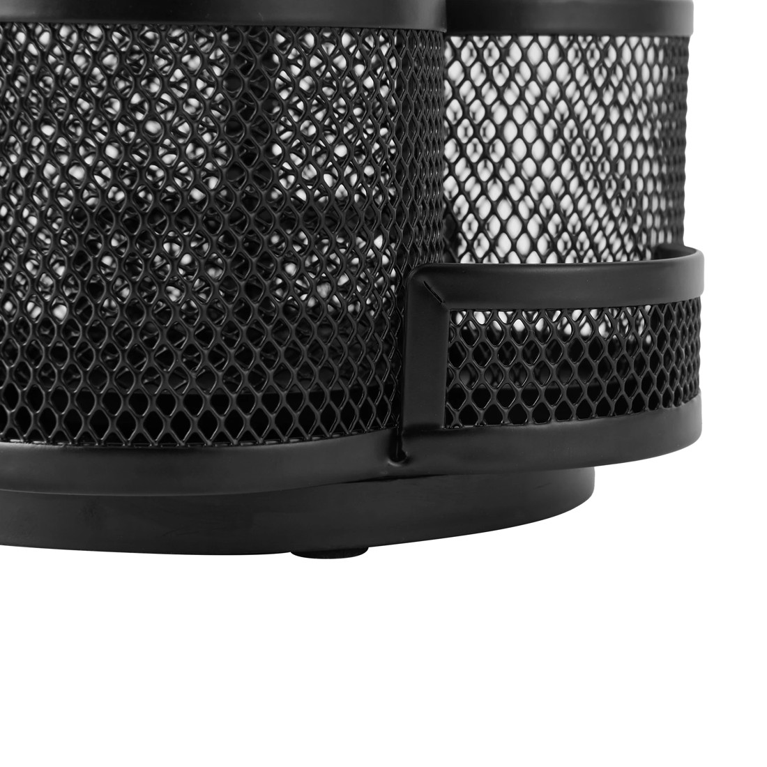 5 Rotating Mesh Pen Caddy - Black, 5 of 6