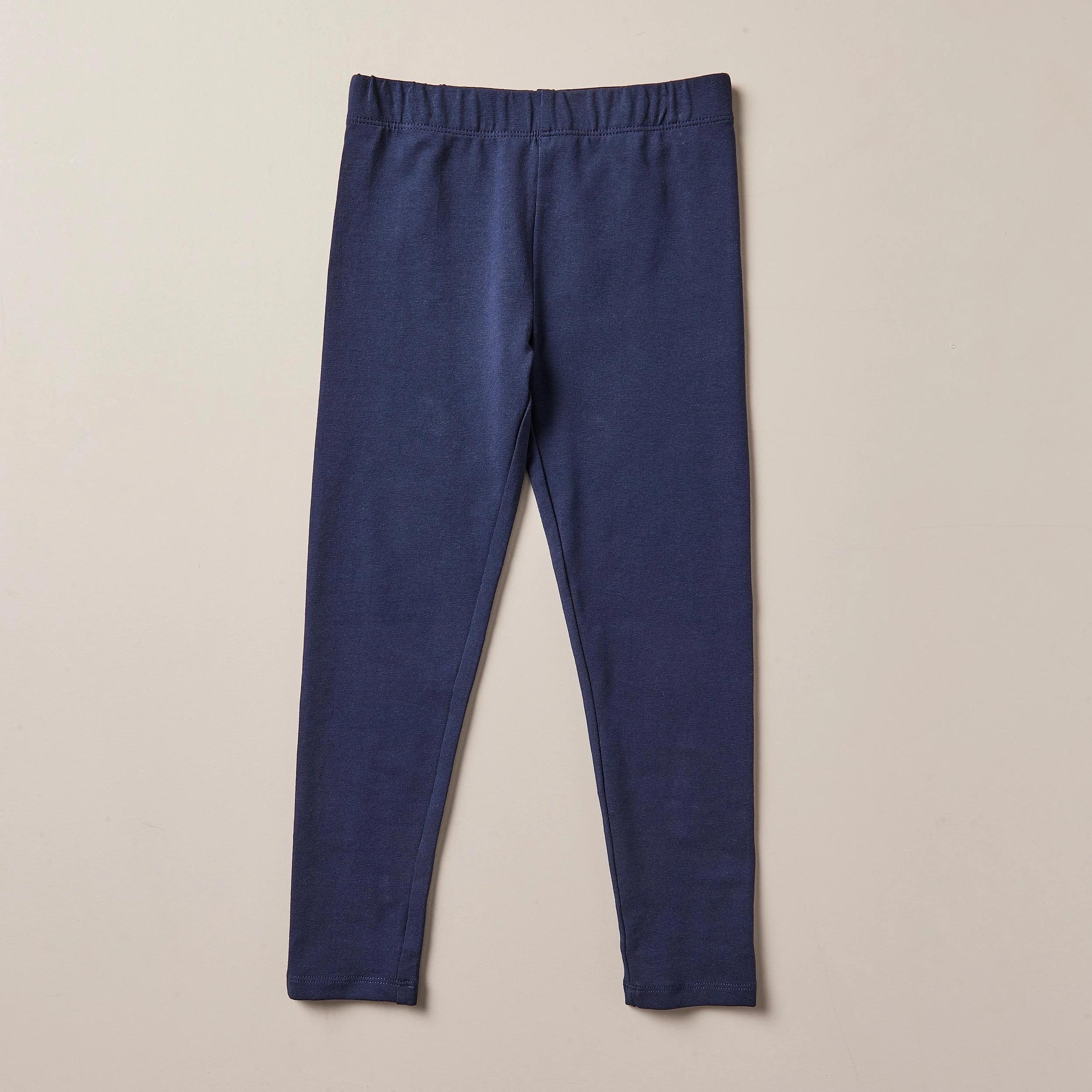 1 Target Organic Cotton Leggings NAVY BLUE, 1 of 3