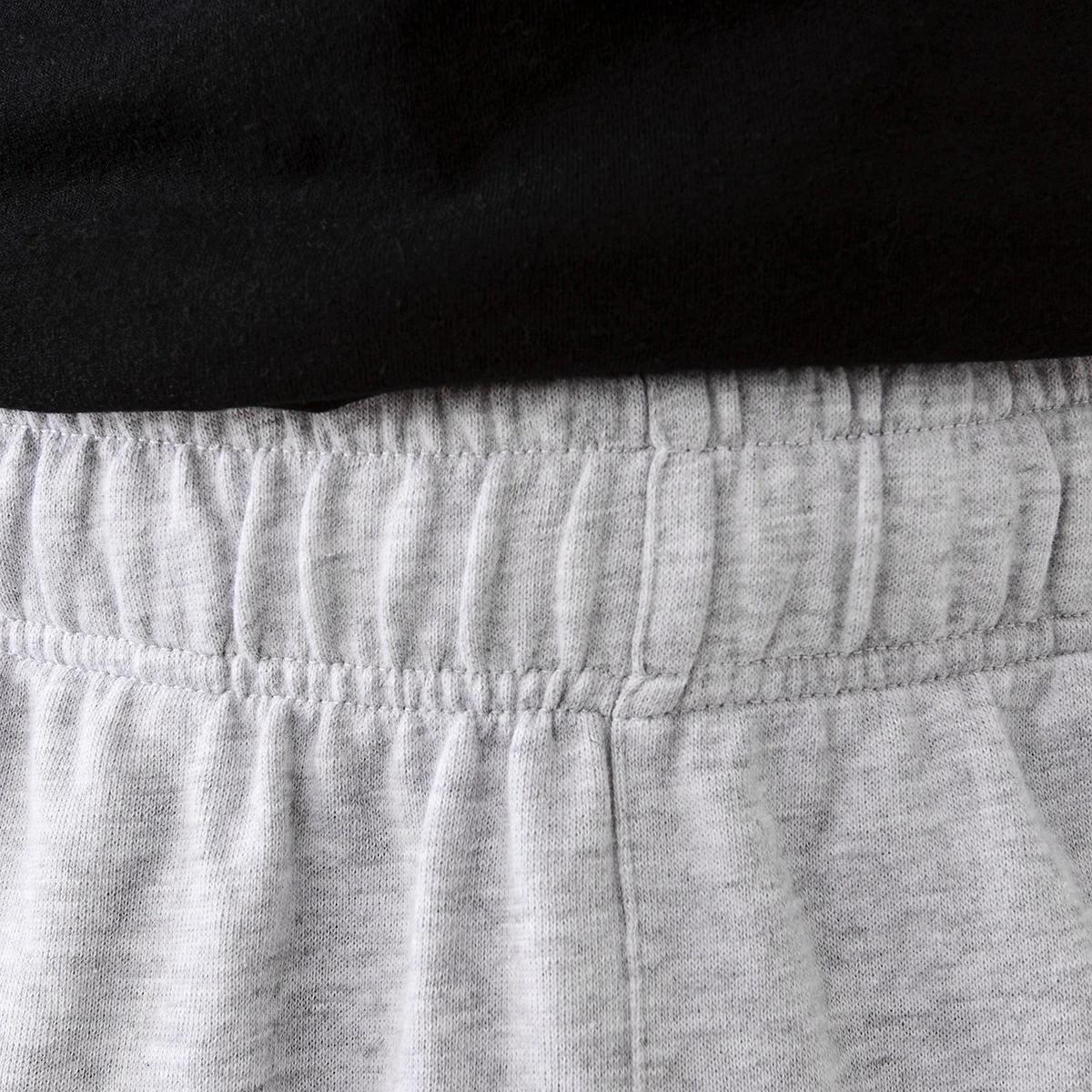 4 Everlast Mens French Terry Shorts Grey Marl, 4 of 7