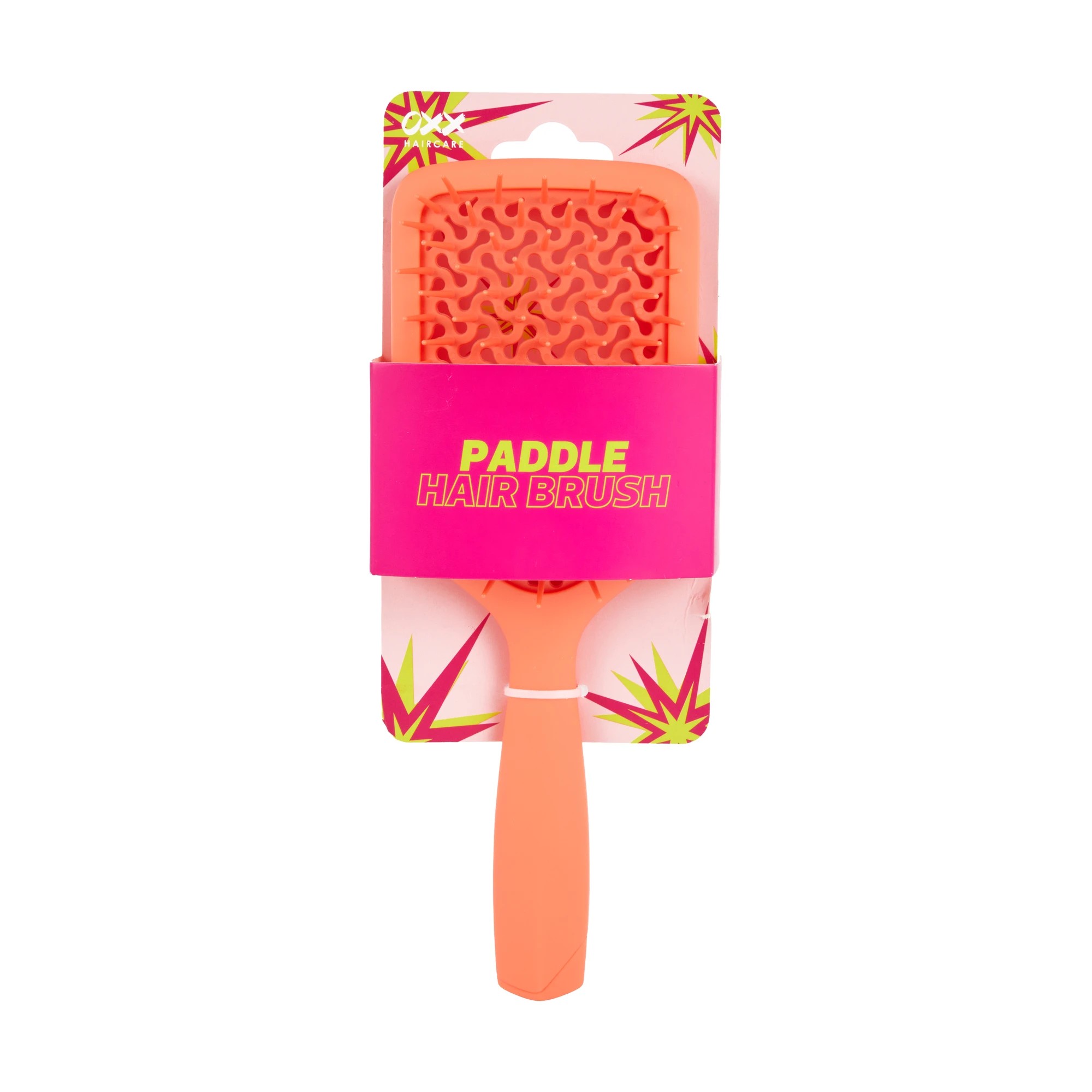 4 OXX Haircare Paddle Hair Brush - Coral, 4 of 4
