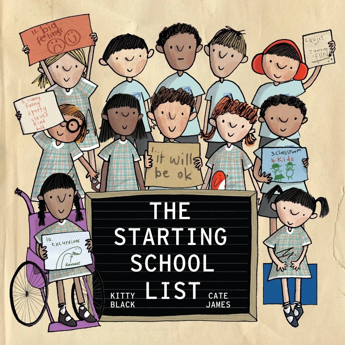 1 The Starting School List by Kitty Black - Book