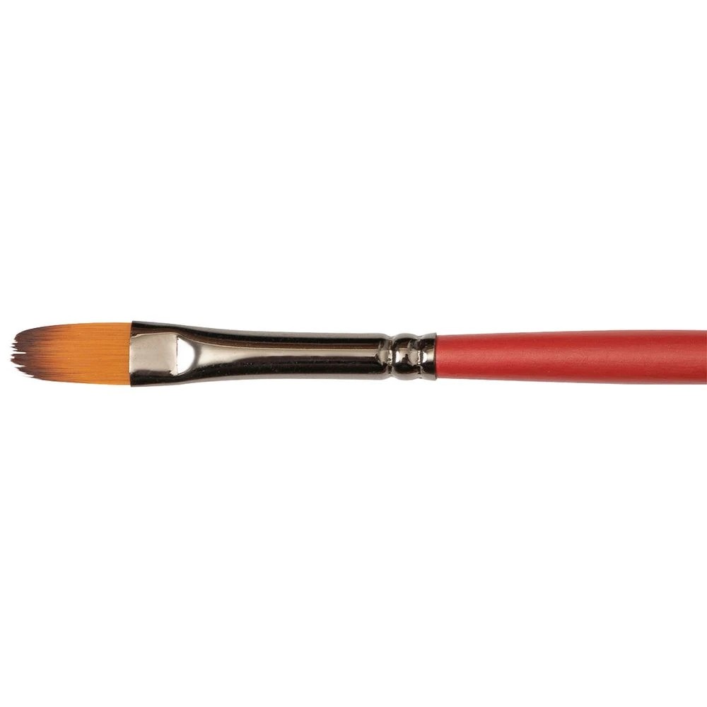 1 Born Filbert Taklon Paintbrush Size 2, 1 of 3