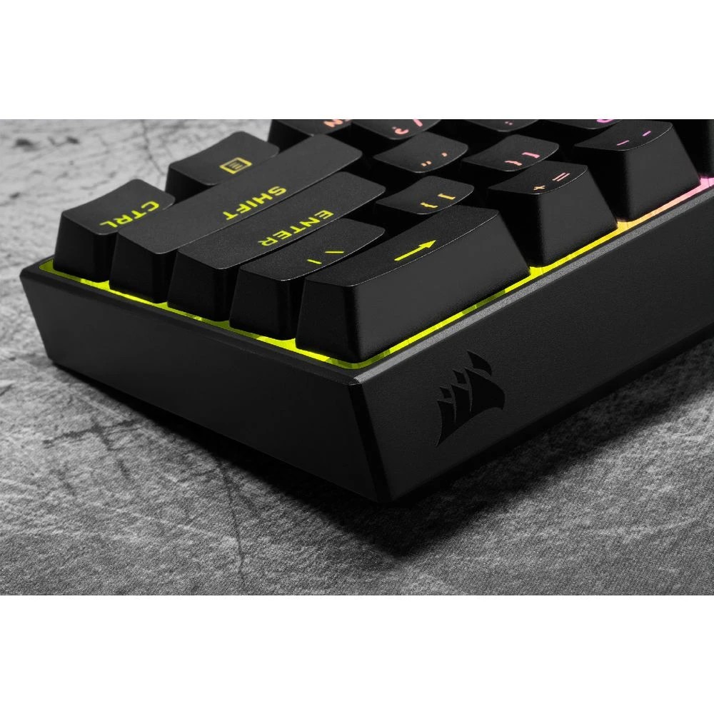 9 Corsair K65 RGB MINI 60% Mechanical Gaming Keyboard Black, 9 of 10
