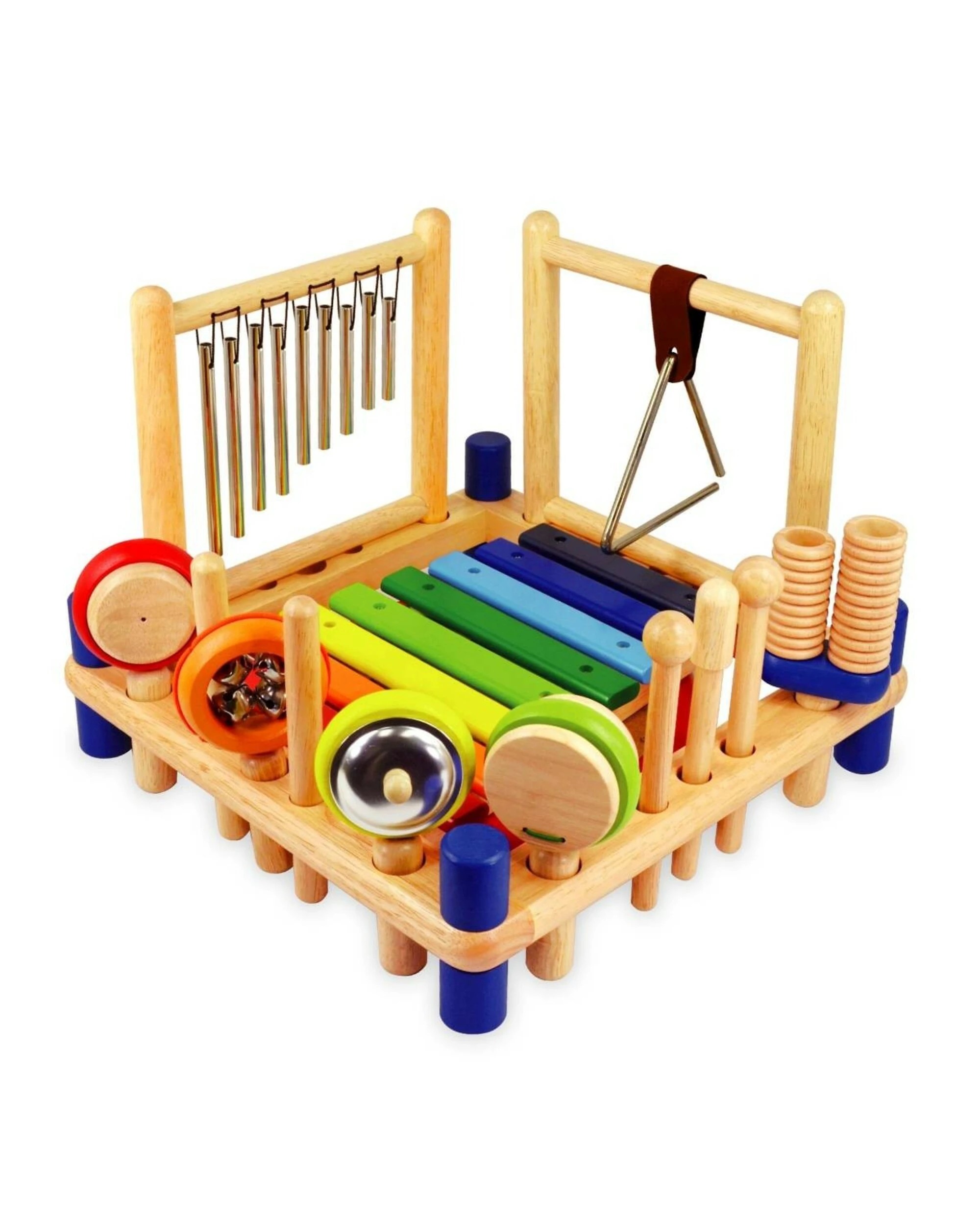 1 I'm Toy Wooden Melody Mix Musical Instrument Activity Toys for Kids - Multi, 1 of 5