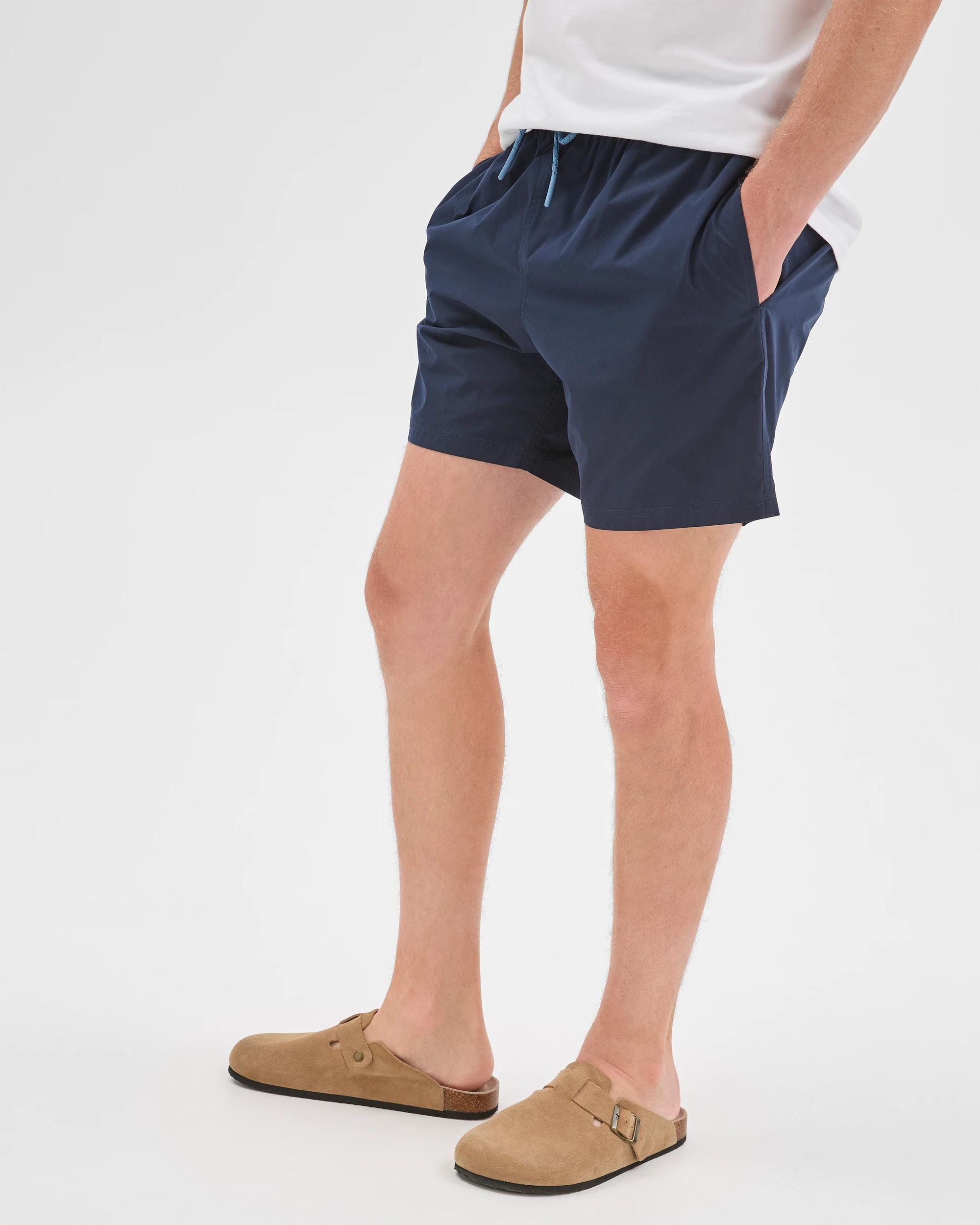 3 Target Man Elastic Waistband Bondi Shorts NAVY, 3 of 5