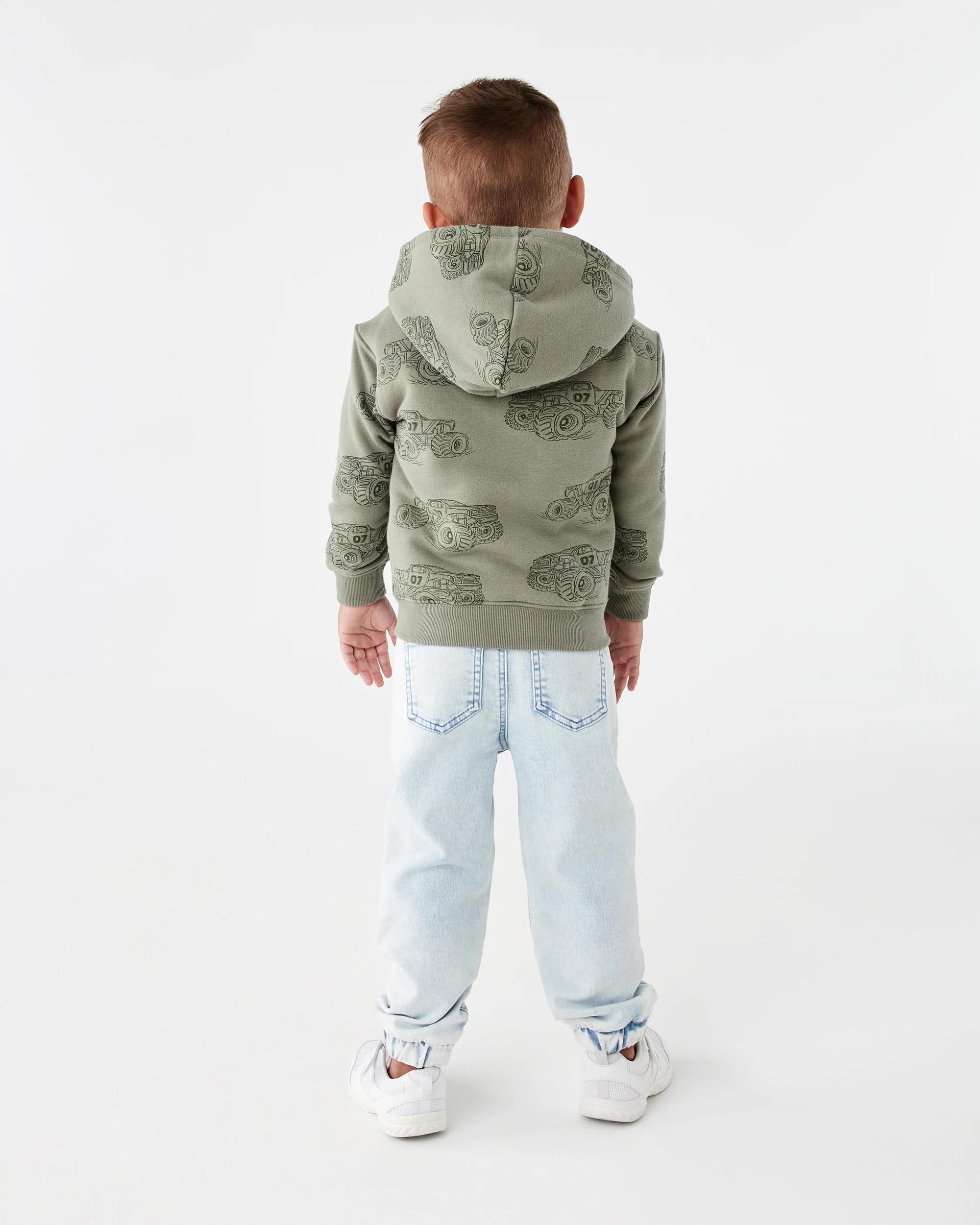 10 Sherpa Lined Hoodie Grn Truck, 10 of 10