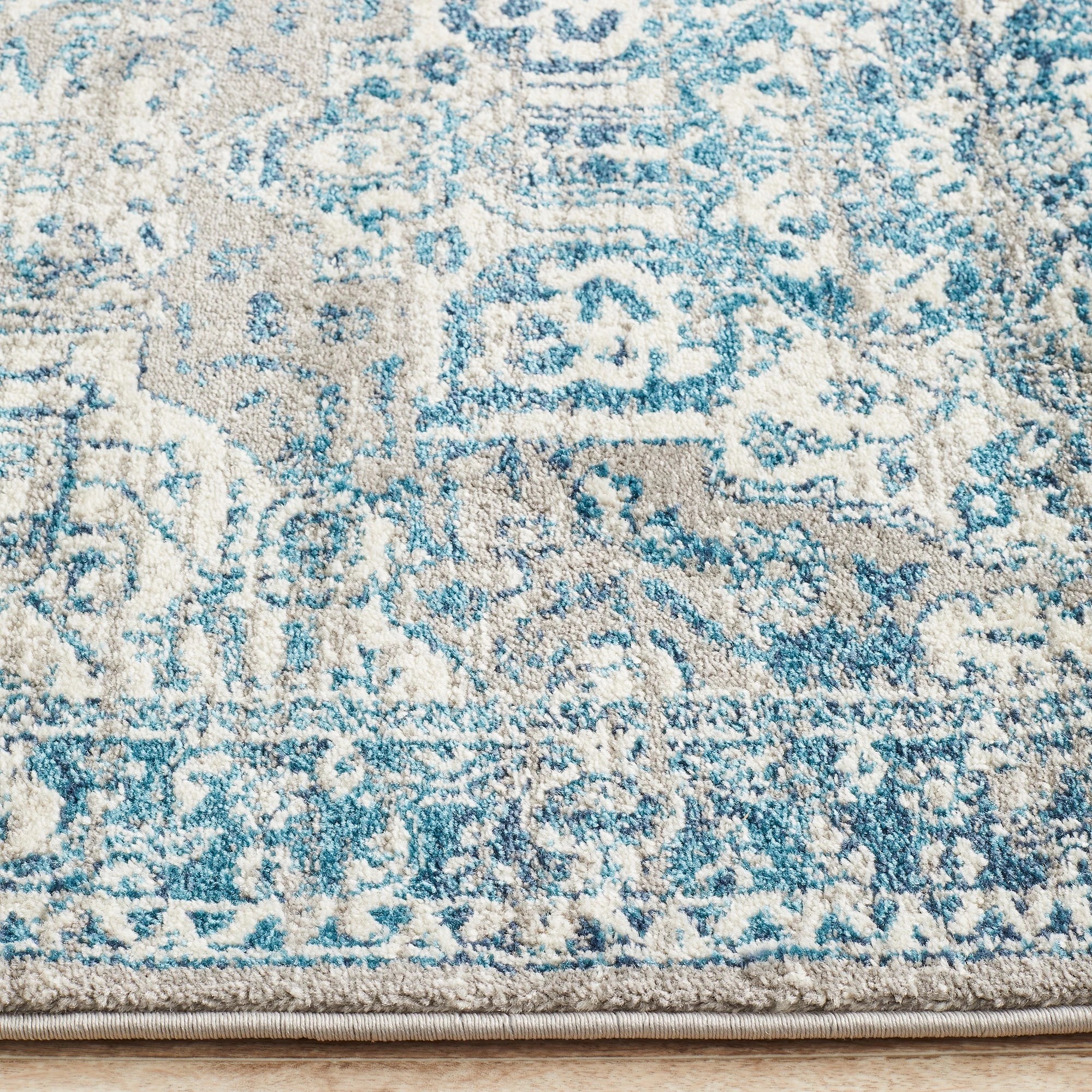 5 Common Ground Rugs Atlas 207 500x80cm - White, 5 of 8