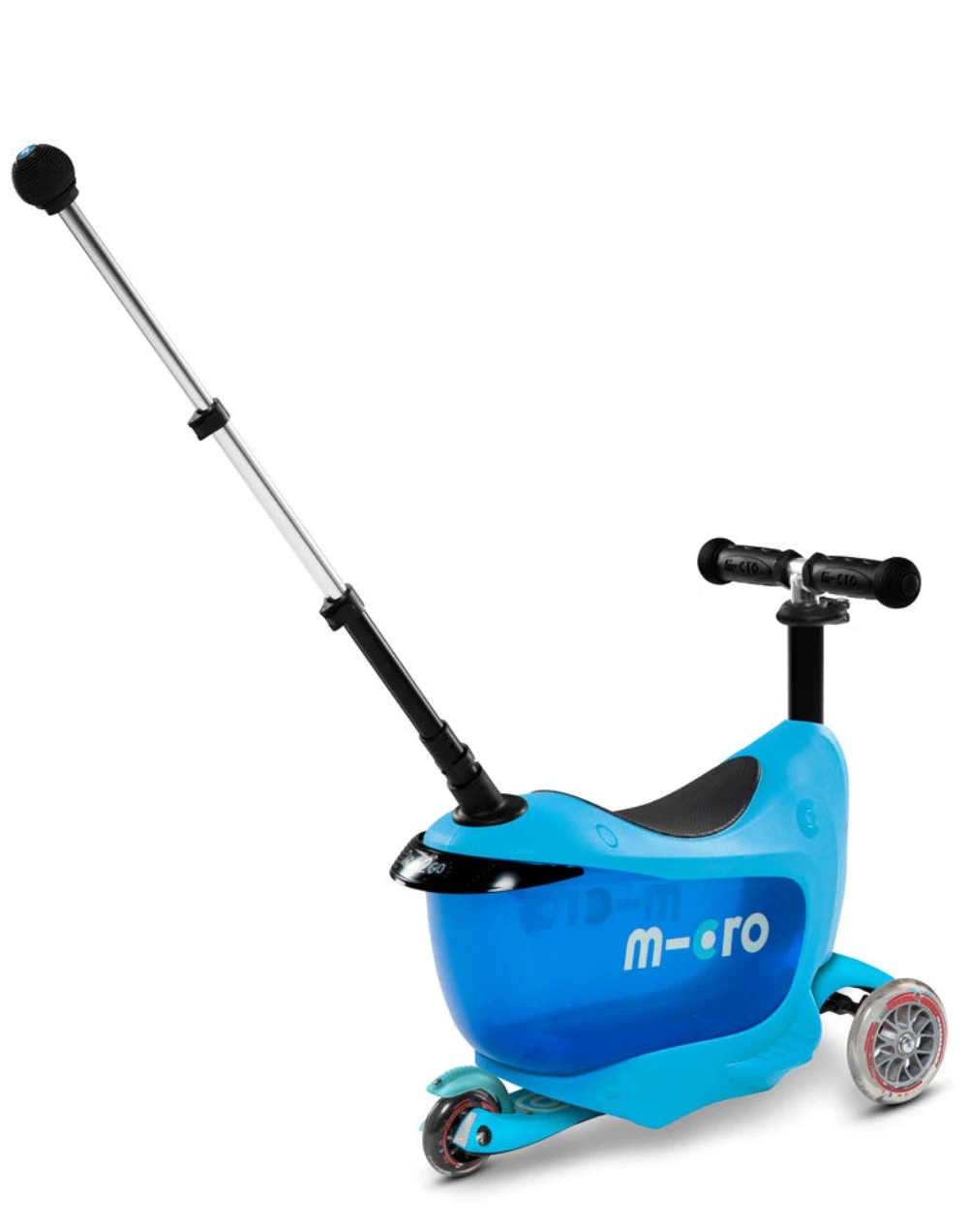 3 Micro Mini2Go Deluxe Plus 3 Wheel Scooter - Blue, 3 of 5