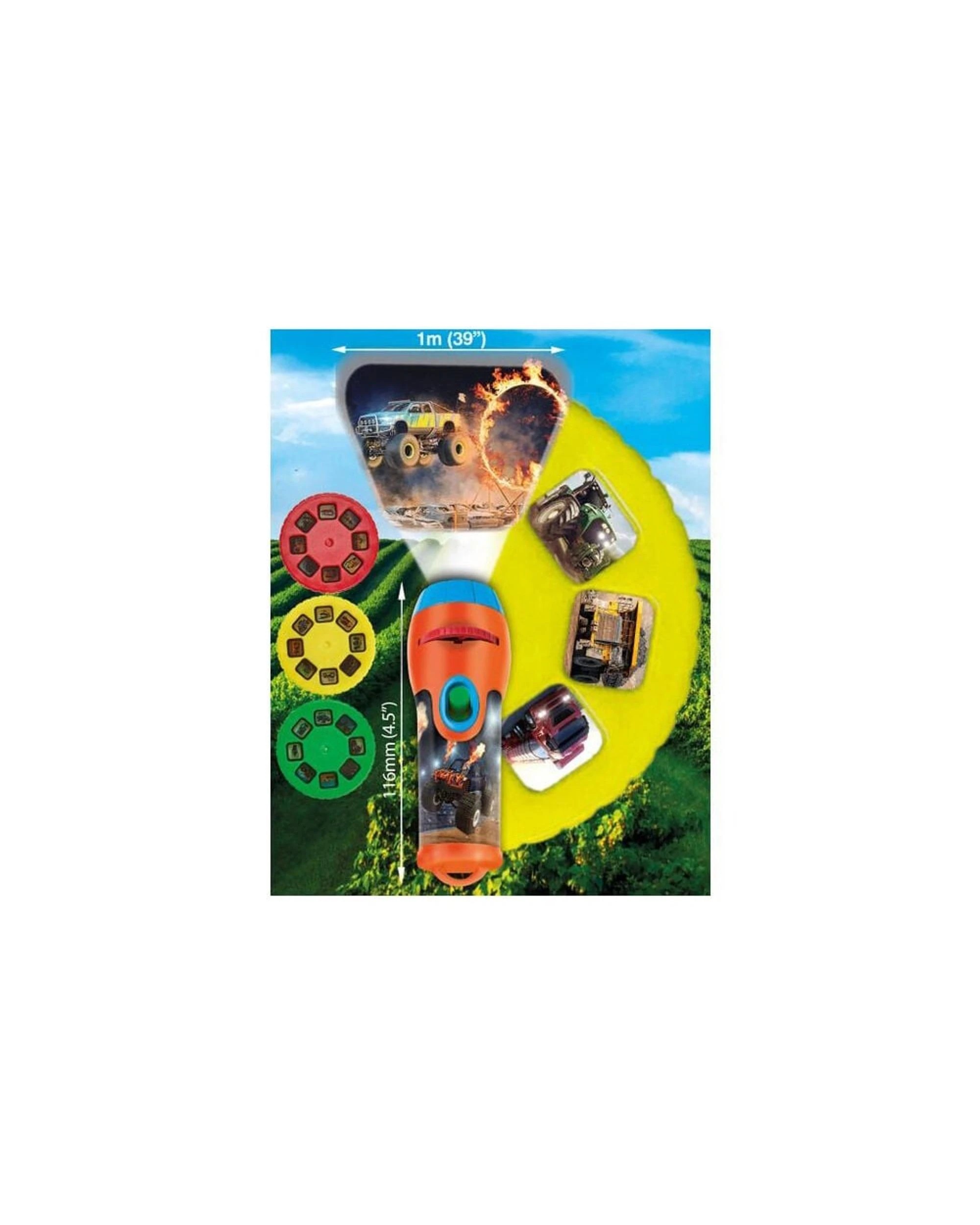 3 Brainstorm Toys Tractor and Truck Torch and Projector, 3 of 4