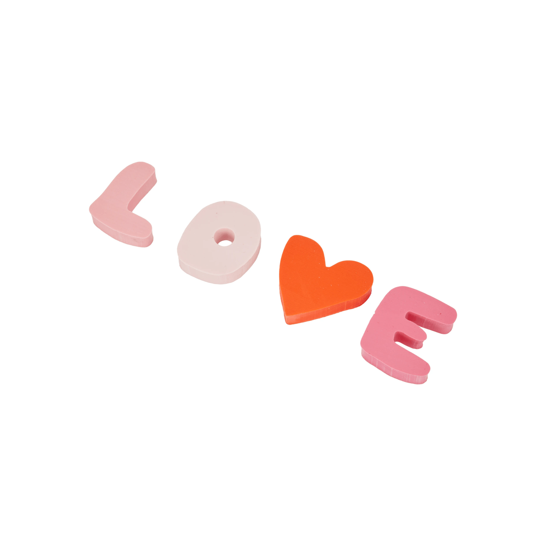 2 Valentine's Day 4 Pack Love Eraser Set, 2 of 6