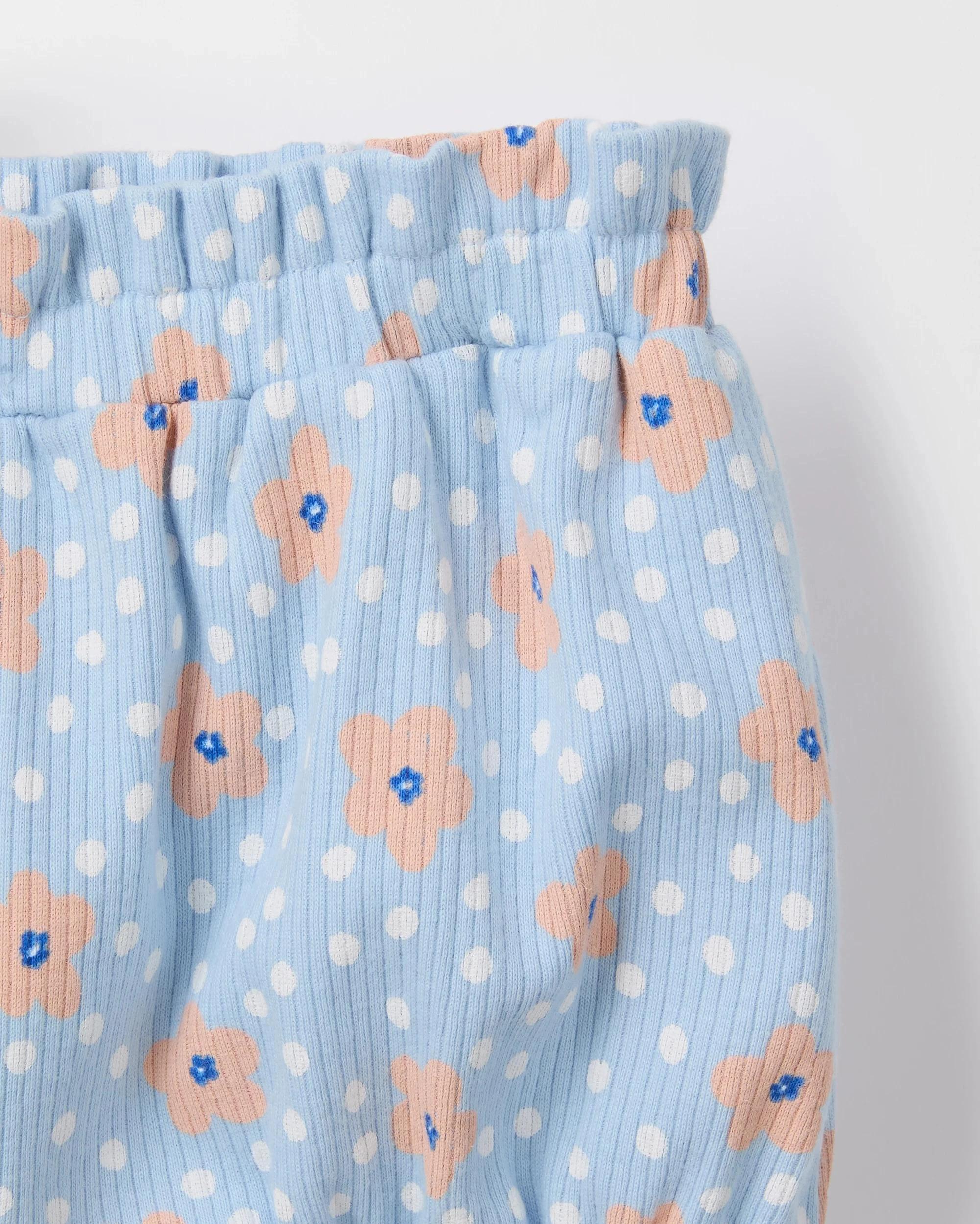 6 Target Baby Organic Cotton Baby Bodysuit and Shorts 2 Piece Set DAISY DOT, 6 of 6