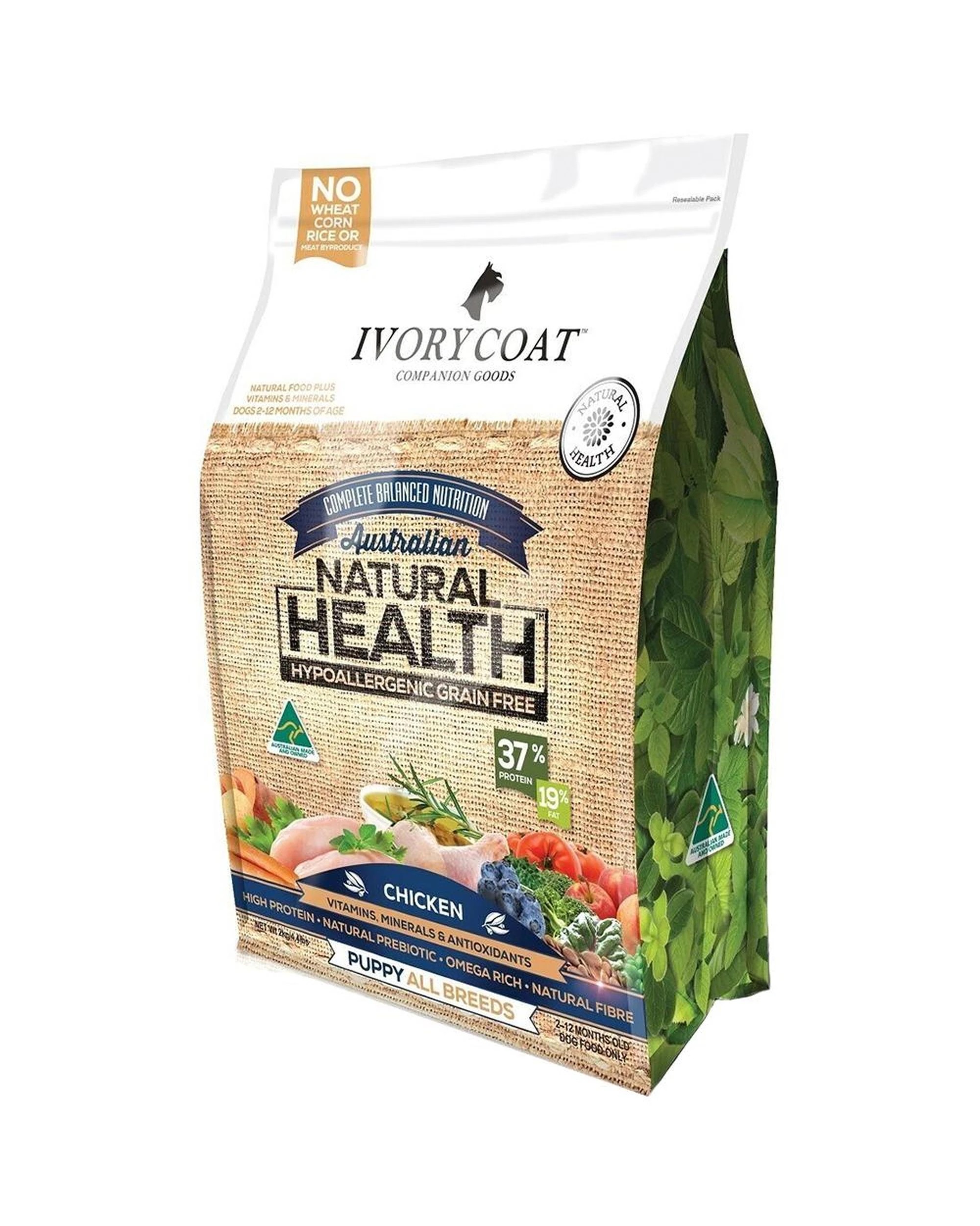 1 Ivory Coat Puppy 2+ Months All Breed Grain Free Chicken 2kg, 1 of 1