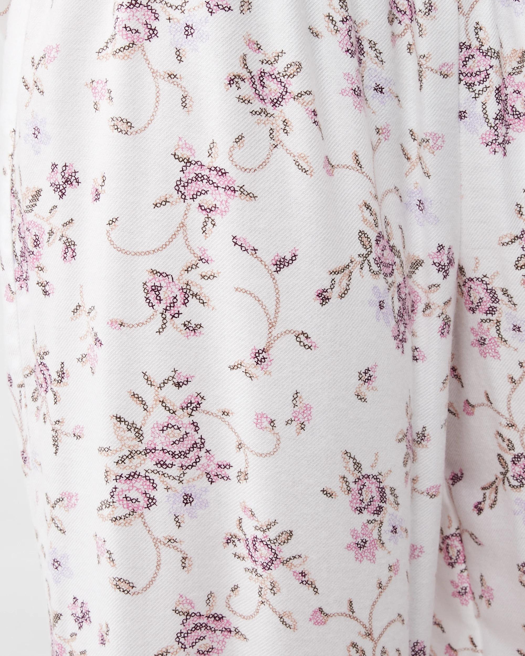 8 Classic Flannel Pyjama Set Stitch Frl, 8 of 8