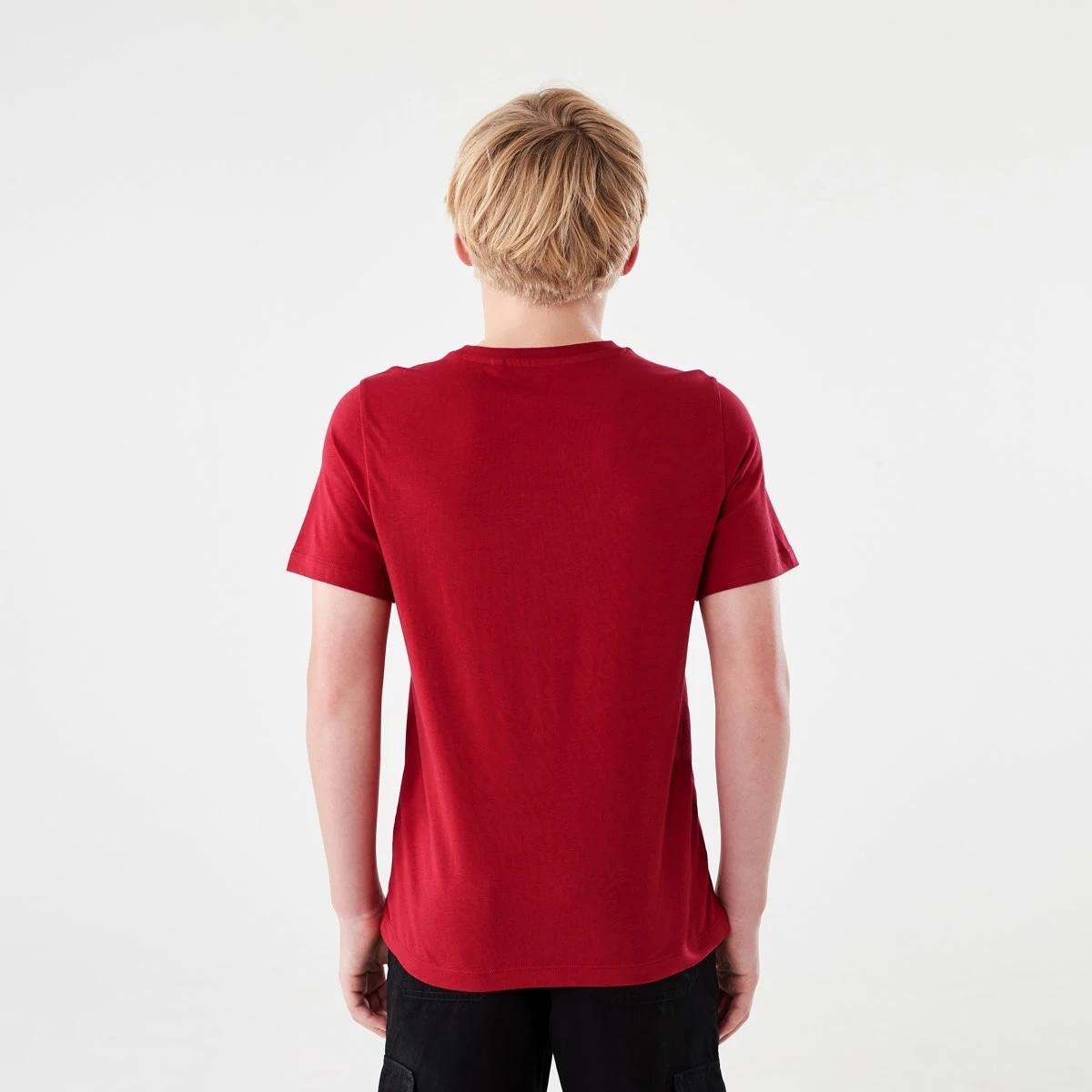 2 Short Sleeve Print T-shirt ALWAYS FOCUSED BBALL RED, 2 of 6