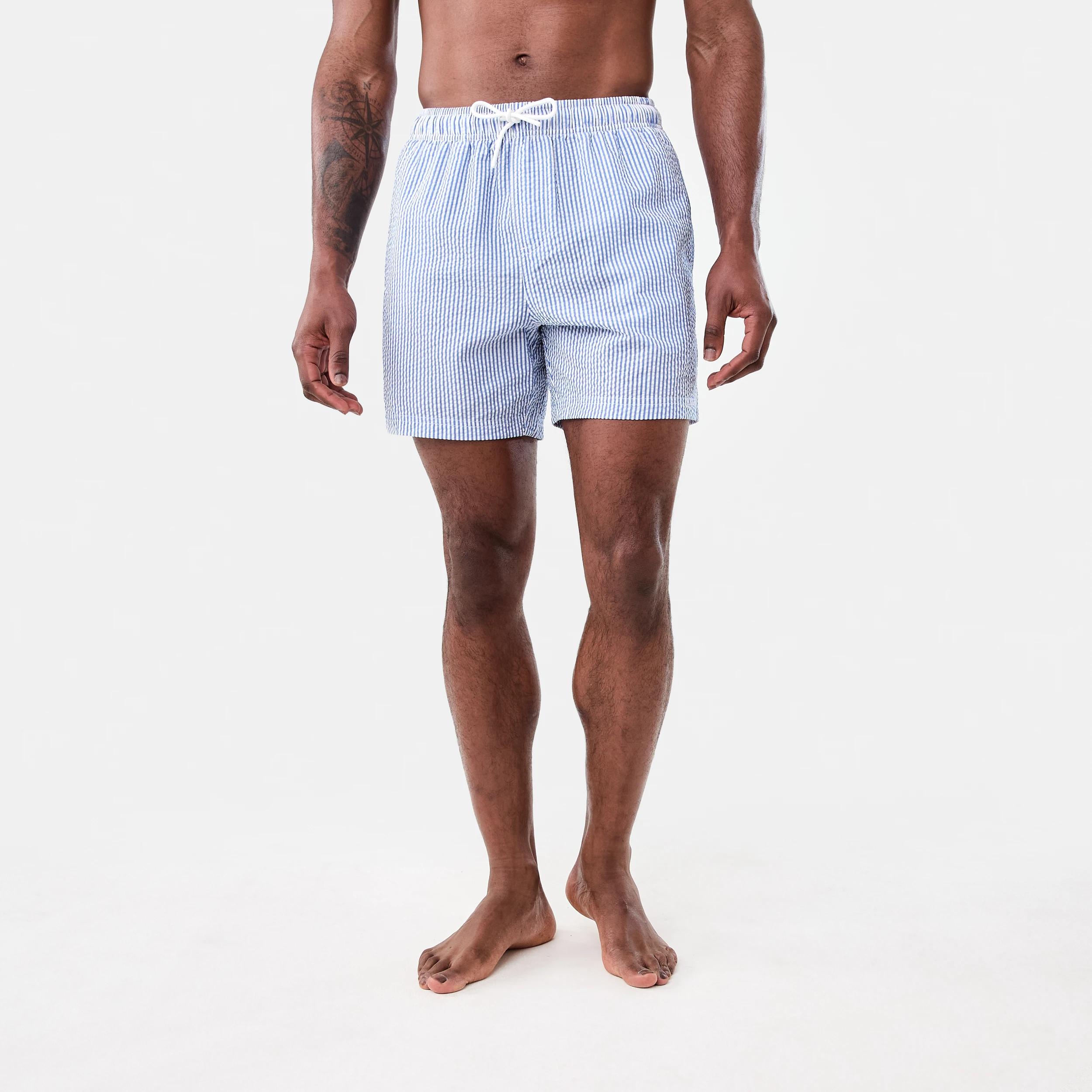 6 Seersucker Boardshorts Blu Strp, 6 of 6