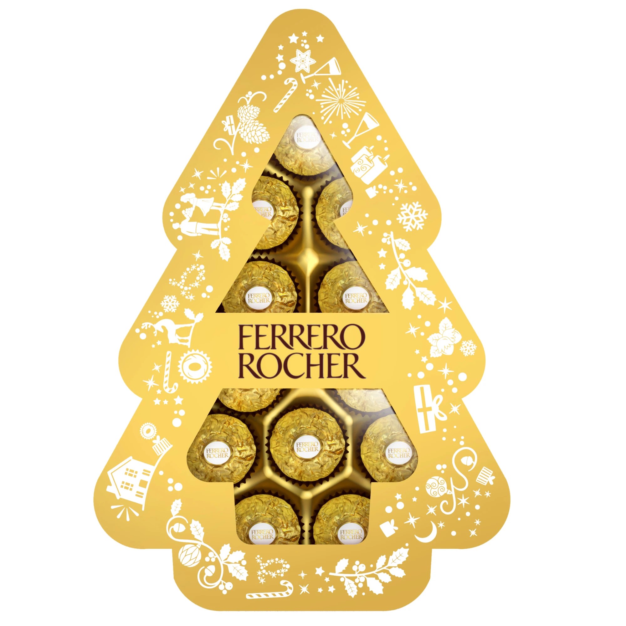 1 Ferrero Rocher Tree 12 Pack 150g, 1 of 9