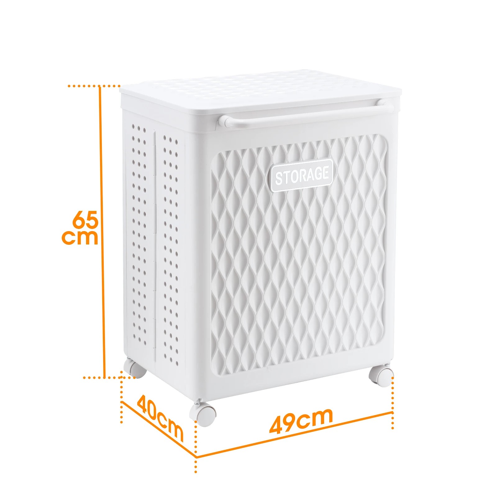 1 Dr FUSSY Laundry Basket Hamper Storage Organiser, 1 of 6