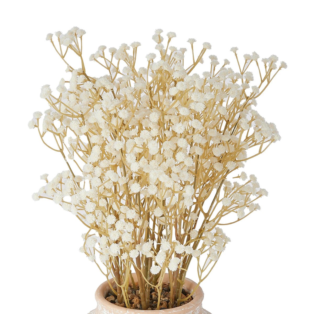 3 Artificial Large Meadow Flowers in Vase, 3 of 5