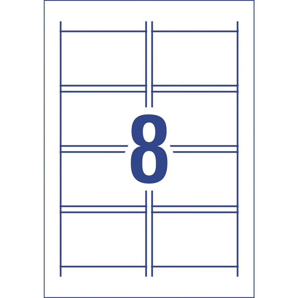 3 Avery Business Card Starter Kit 230gsm Glossy 80 Pack, 3 of 5