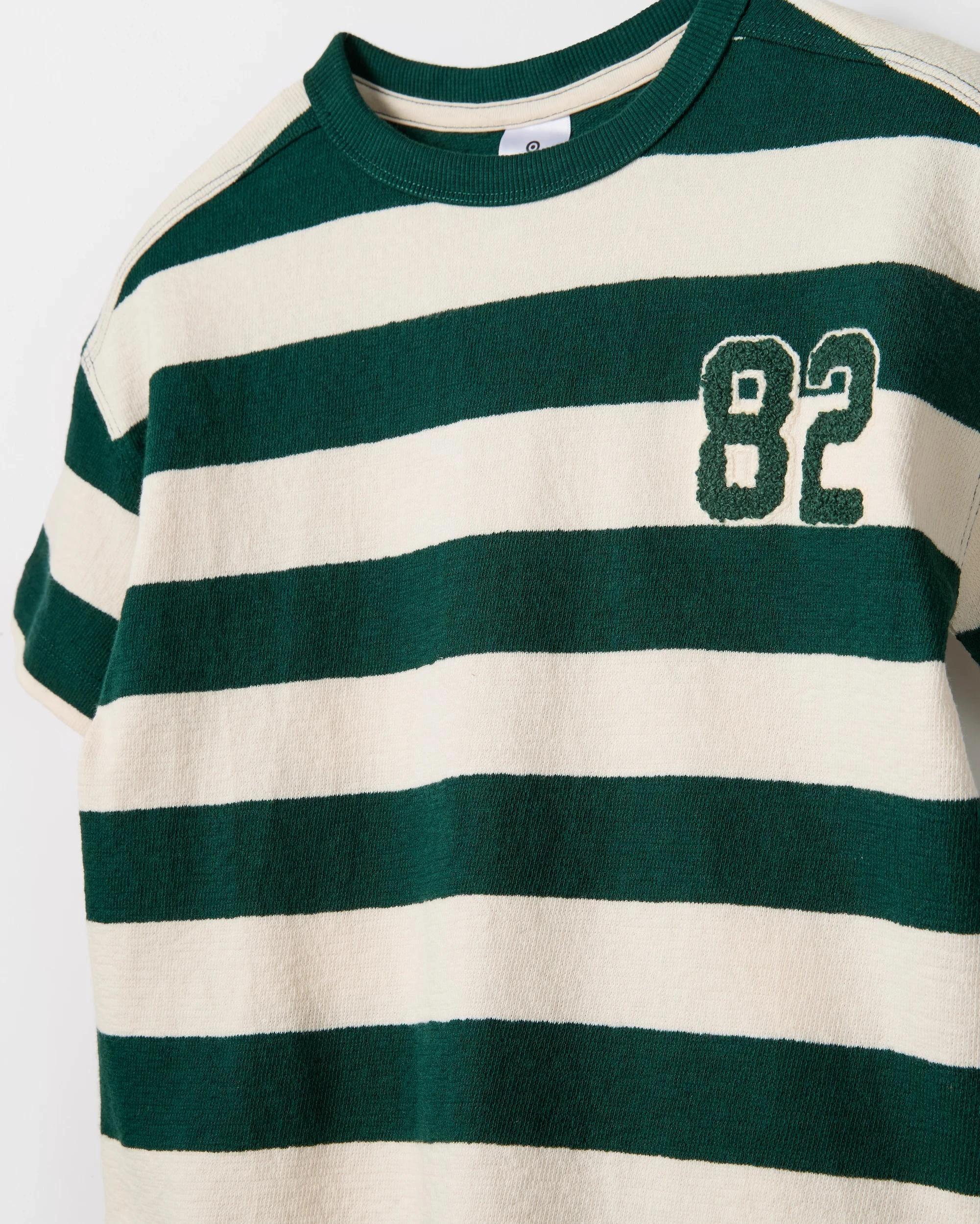 5 Target Australian Cotton T-Shirt and Short 2 Piece Set GREEN, 5 of 6