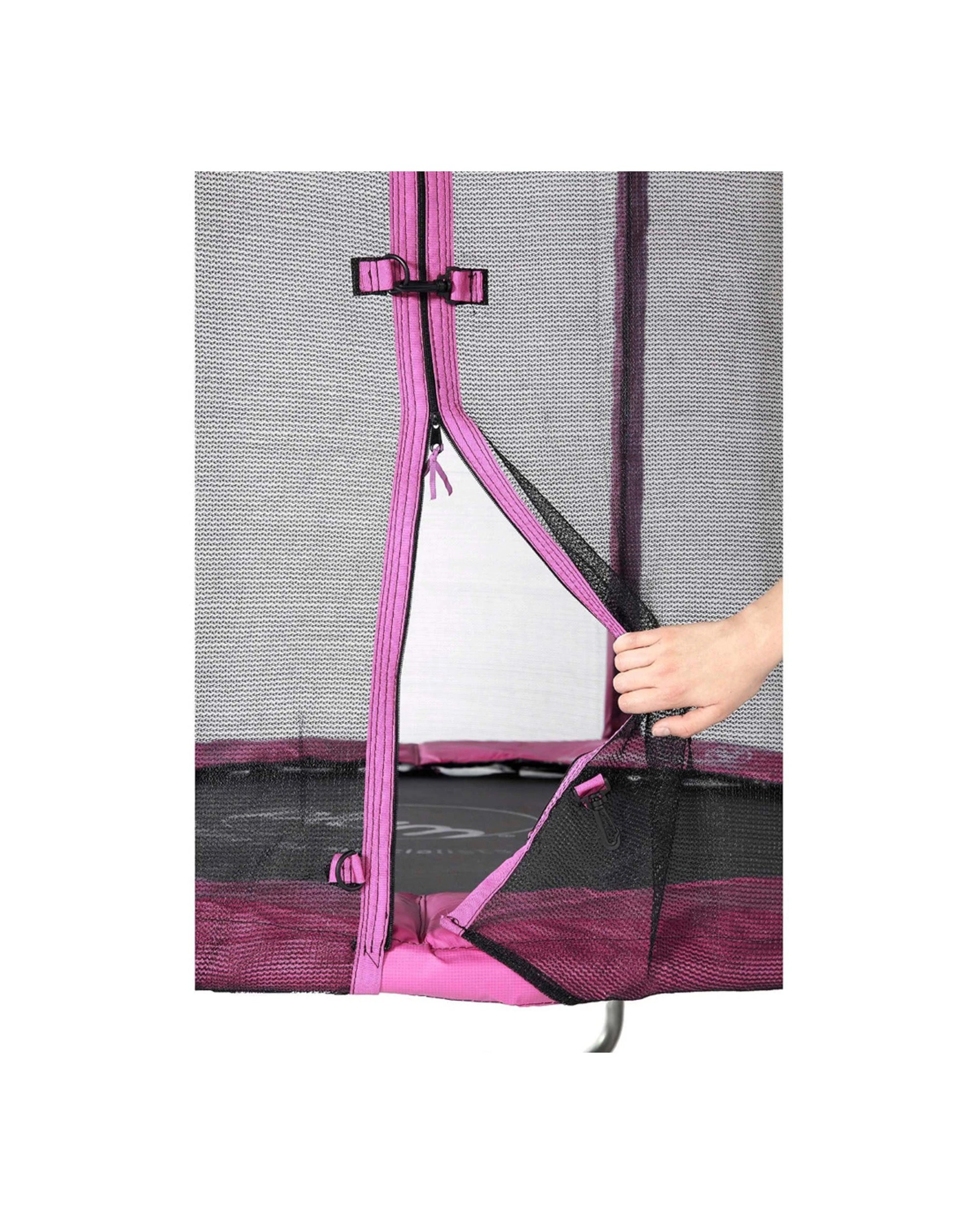7 Plum Play Au 4ft Junior Trampoline Safety Enclosure Galvanised Frame For Kids - Pink, 7 of 7