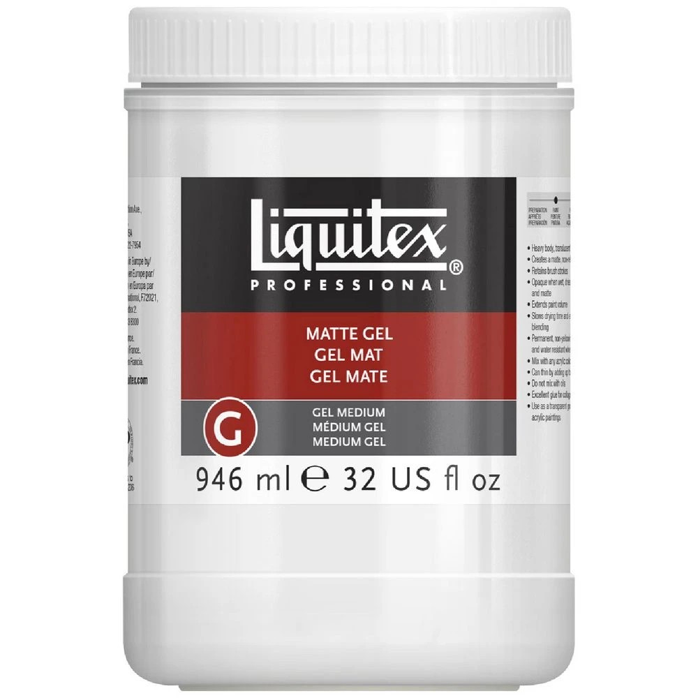 1 Liquitex Matte Gel Medium 946mL, 1 of 1
