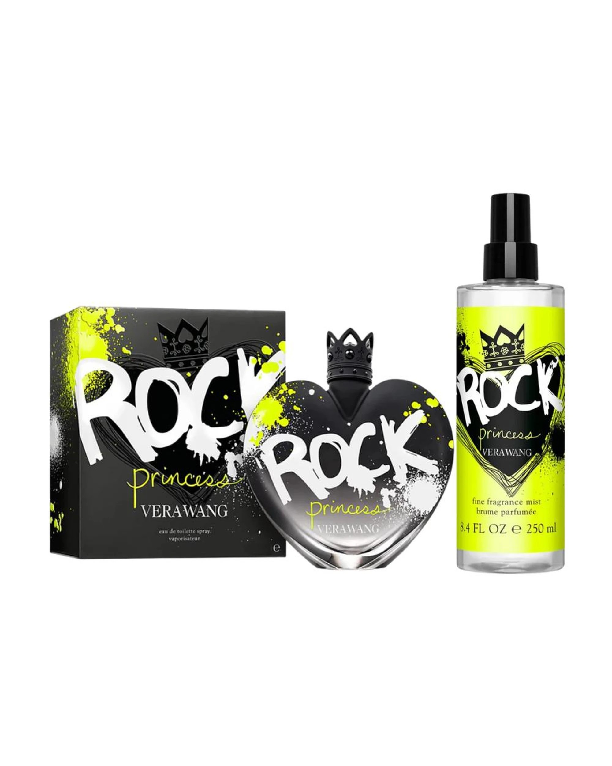 1 Vera Wang Rock Princess Body Mist 250mL & Eau De Toilette 50mL Set, 1 of 1
