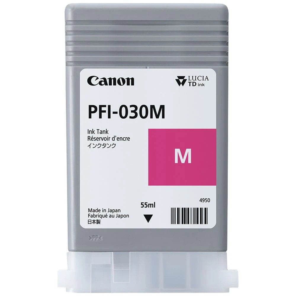 1 Canon PFI-030 Ink Cartridge 55mL Magenta, 1 of 2
