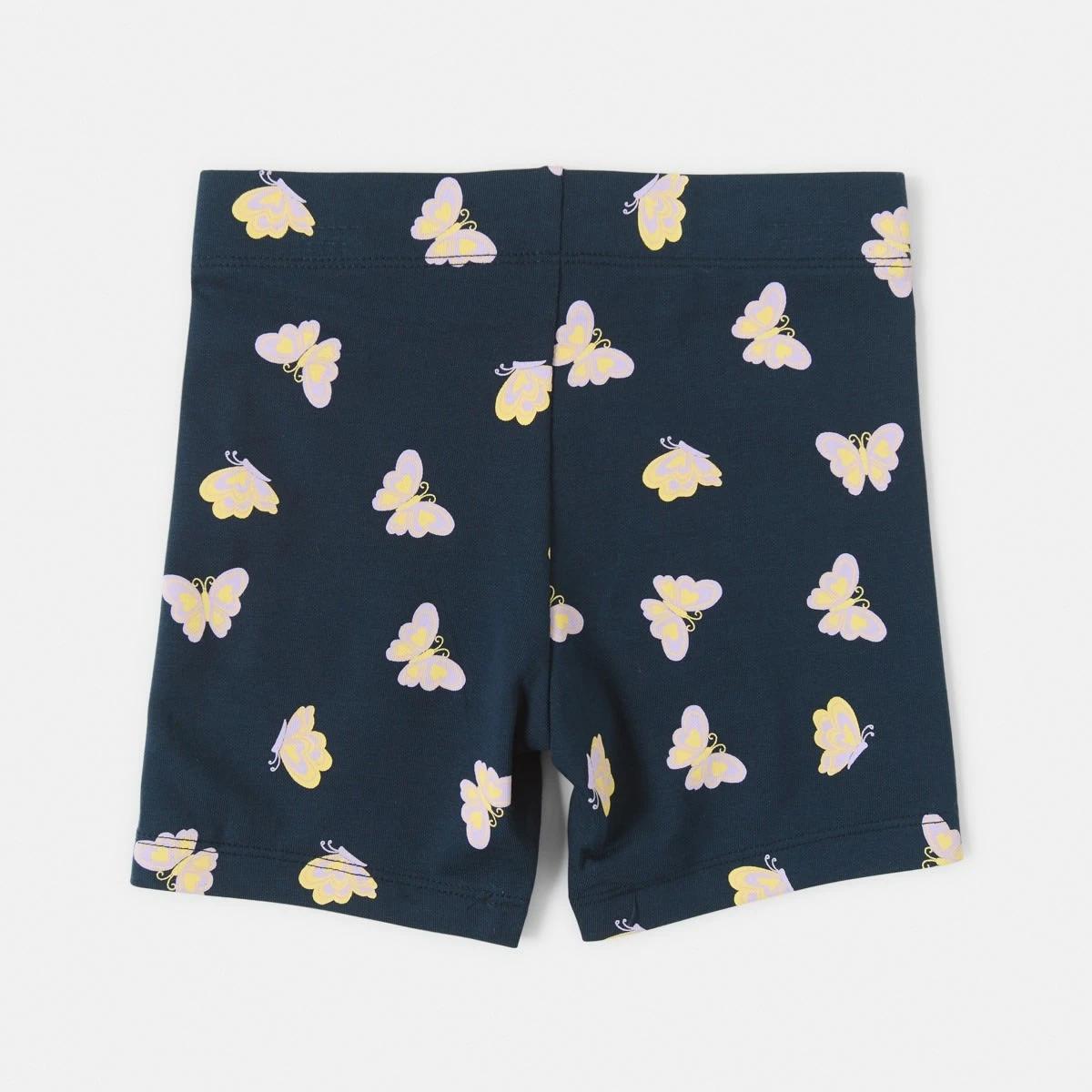 8 Printed Bike Shorts P Yl Bfly, 8 of 8