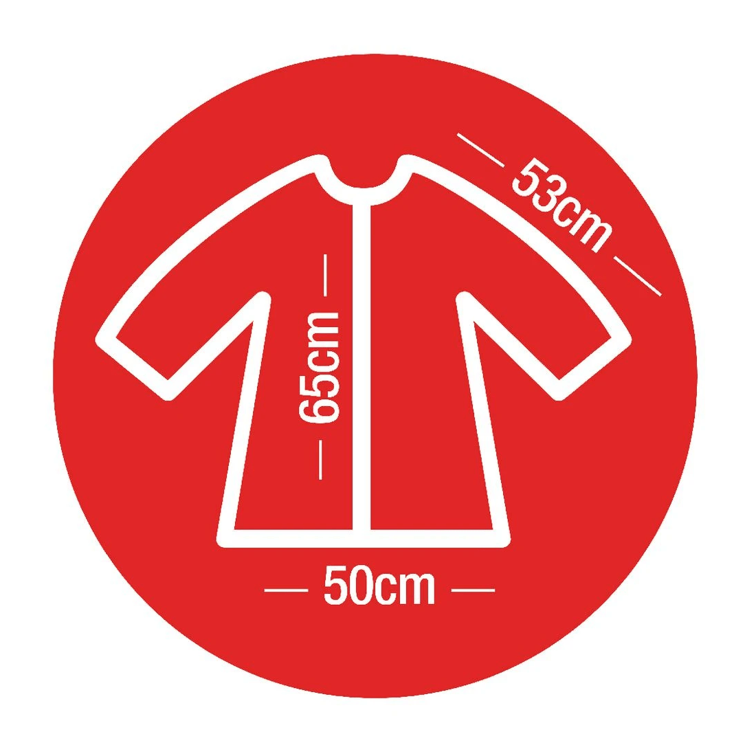 4 Kadink Art Smock Medium Red, 4 of 4