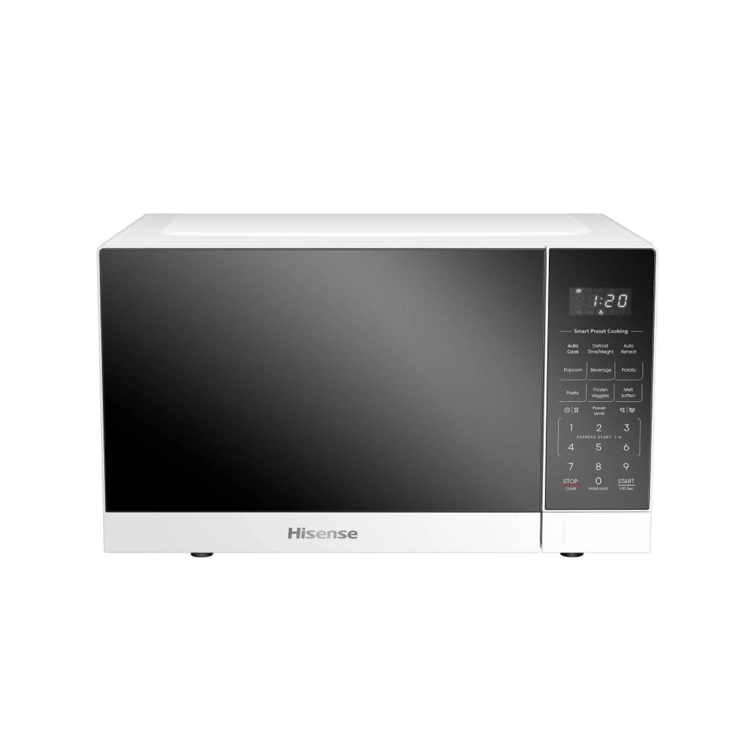 1 Hisense 25L 900W Microwave - White, 1 of 2