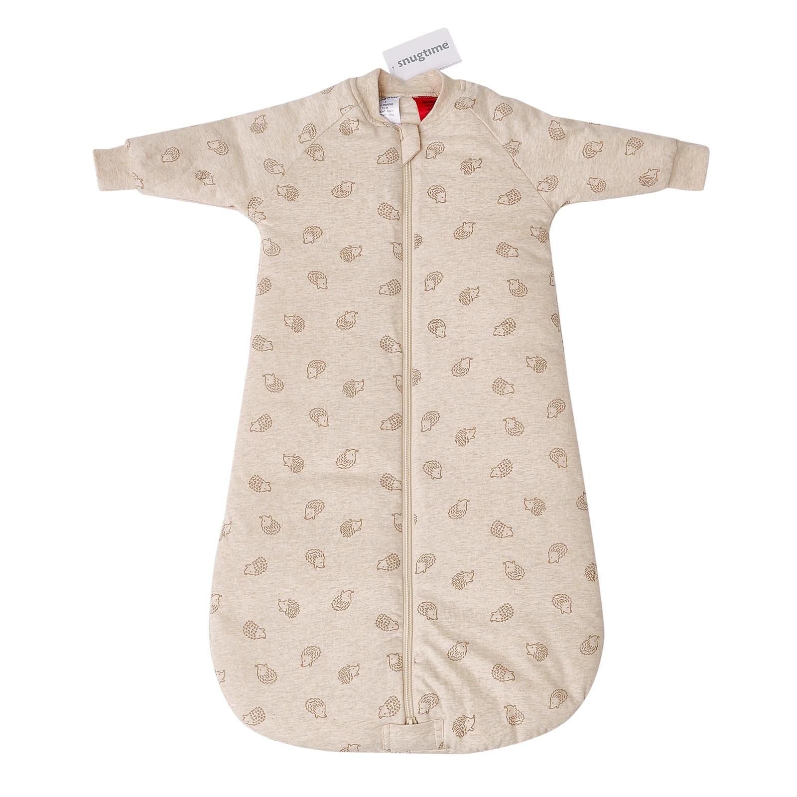 1 Snugtime Long Sleeve Padded Sleeping Bag - Beige HEDGEHOG, 1 of 7