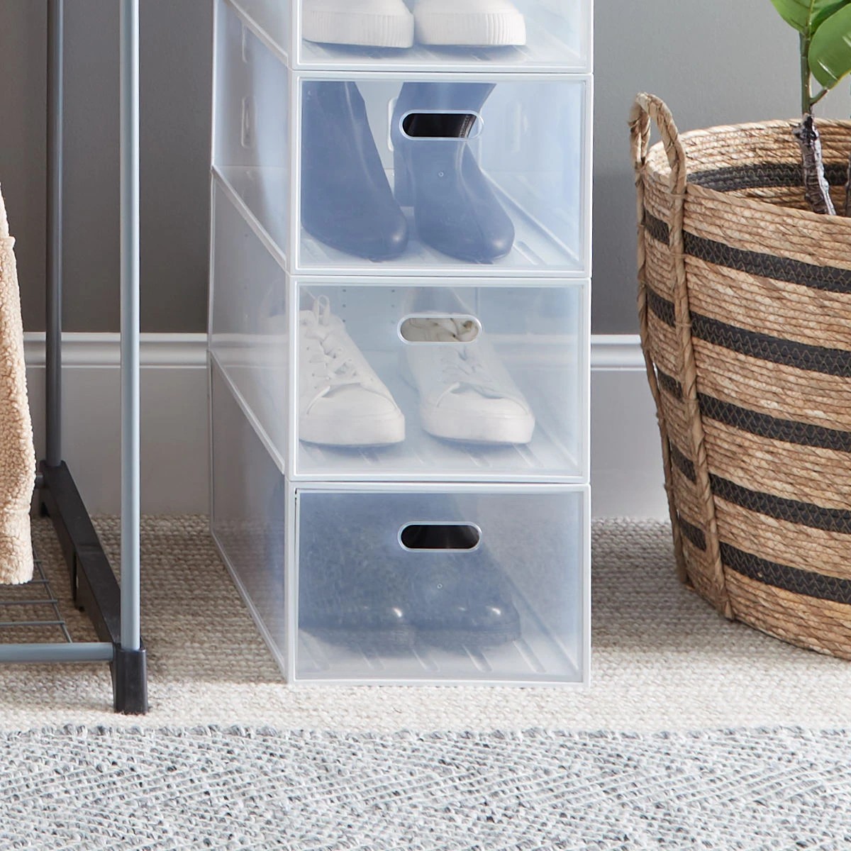 7 Large Plastic Shoe Storage Box, 7 of 7
