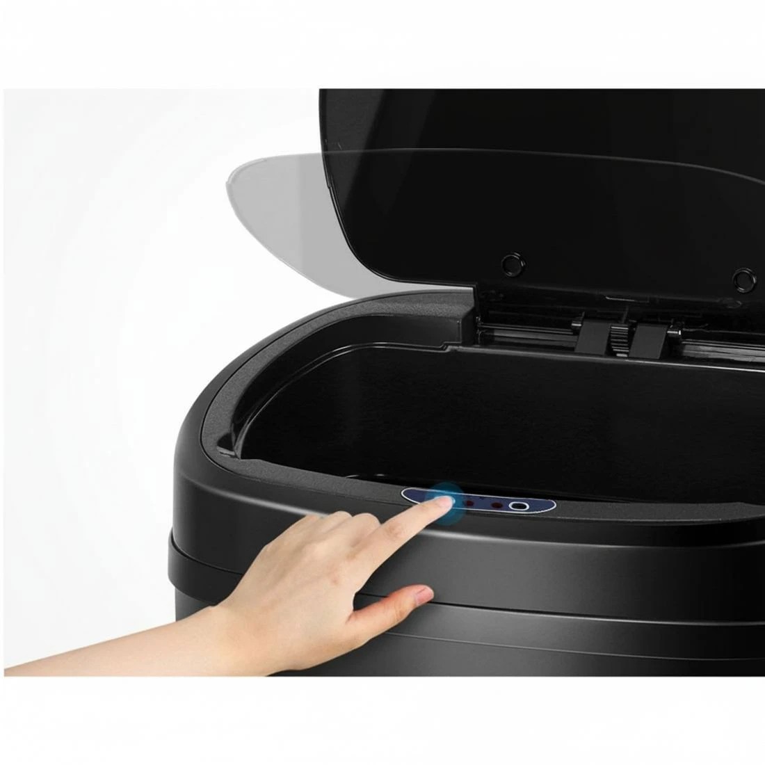 5 Devanti 58L Motion Sensor Bin Rubbish Automatic - Black, 5 of 8