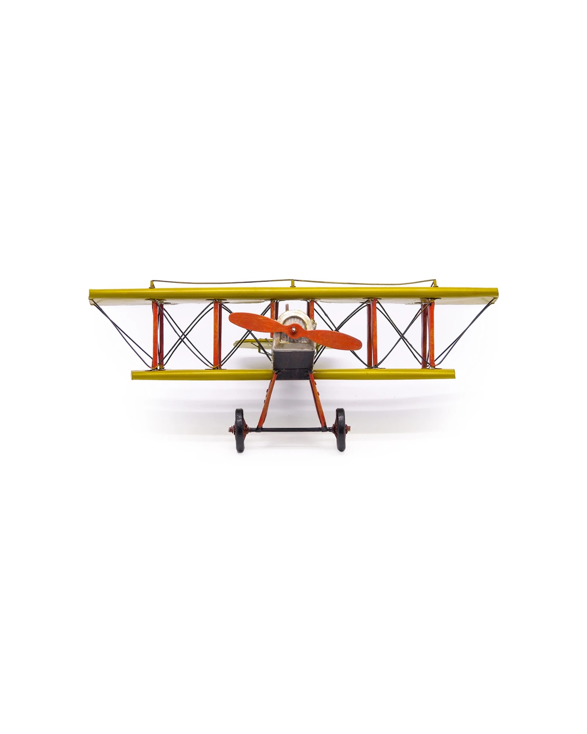 4 Boyle Metal Ornament Home Decor Collectible Curtis Jenny Plane 43x39x14.5cm - Multi, 4 of 7
