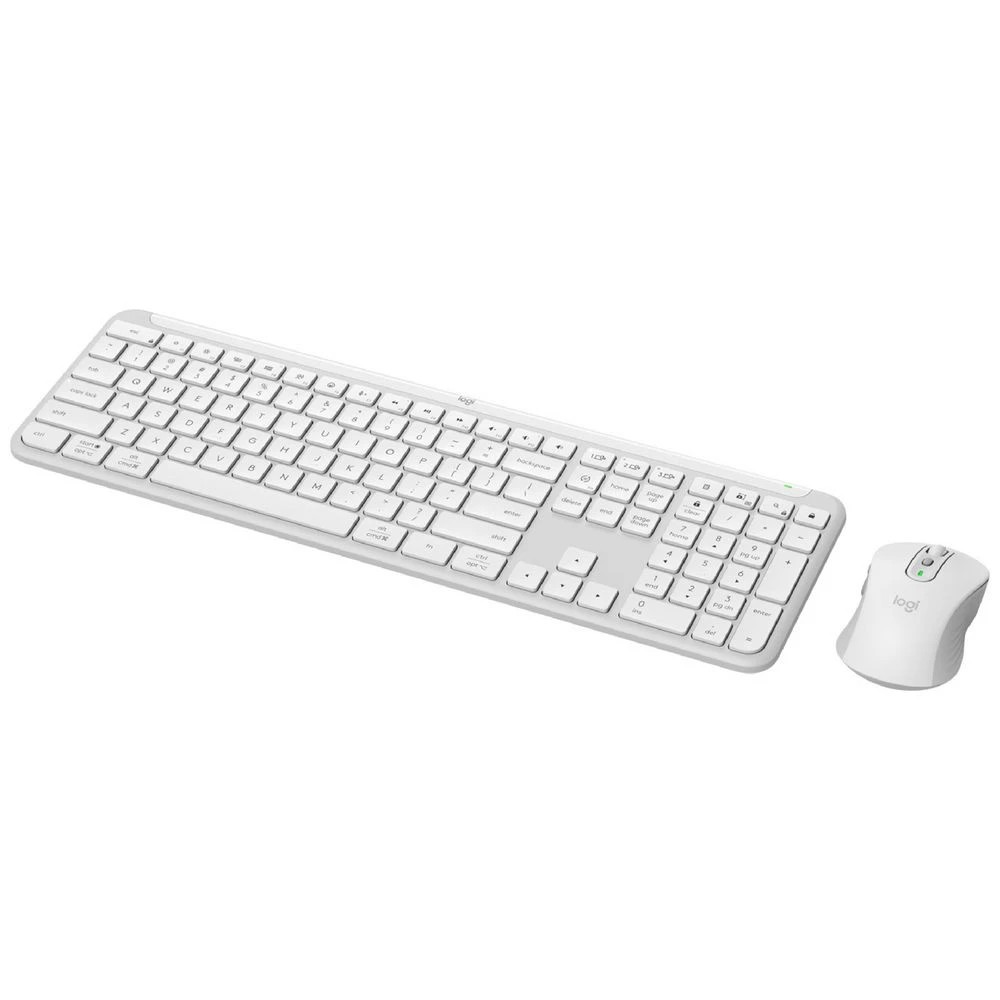 3 Logitech MK950 Wireless Keyboard and Mouse Combo White, 3 of 7