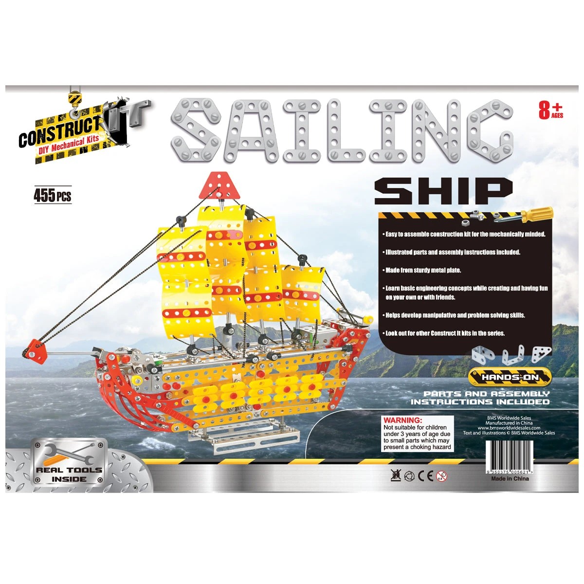 1 Construct-It Sailing Ship, 1 of 5