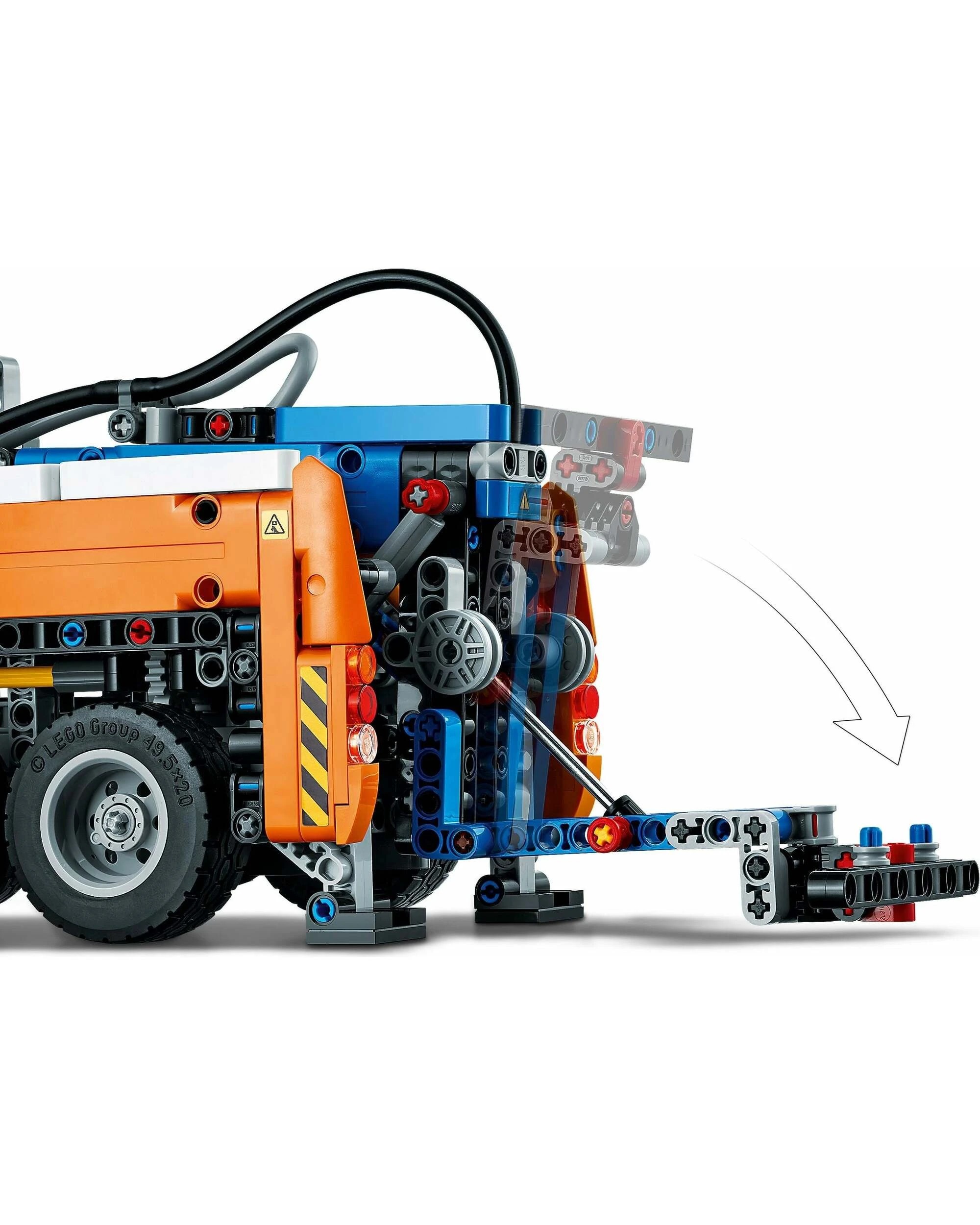 3 LEGO Technic 42128 Heavy Duty Tow Truck, 3 of 5