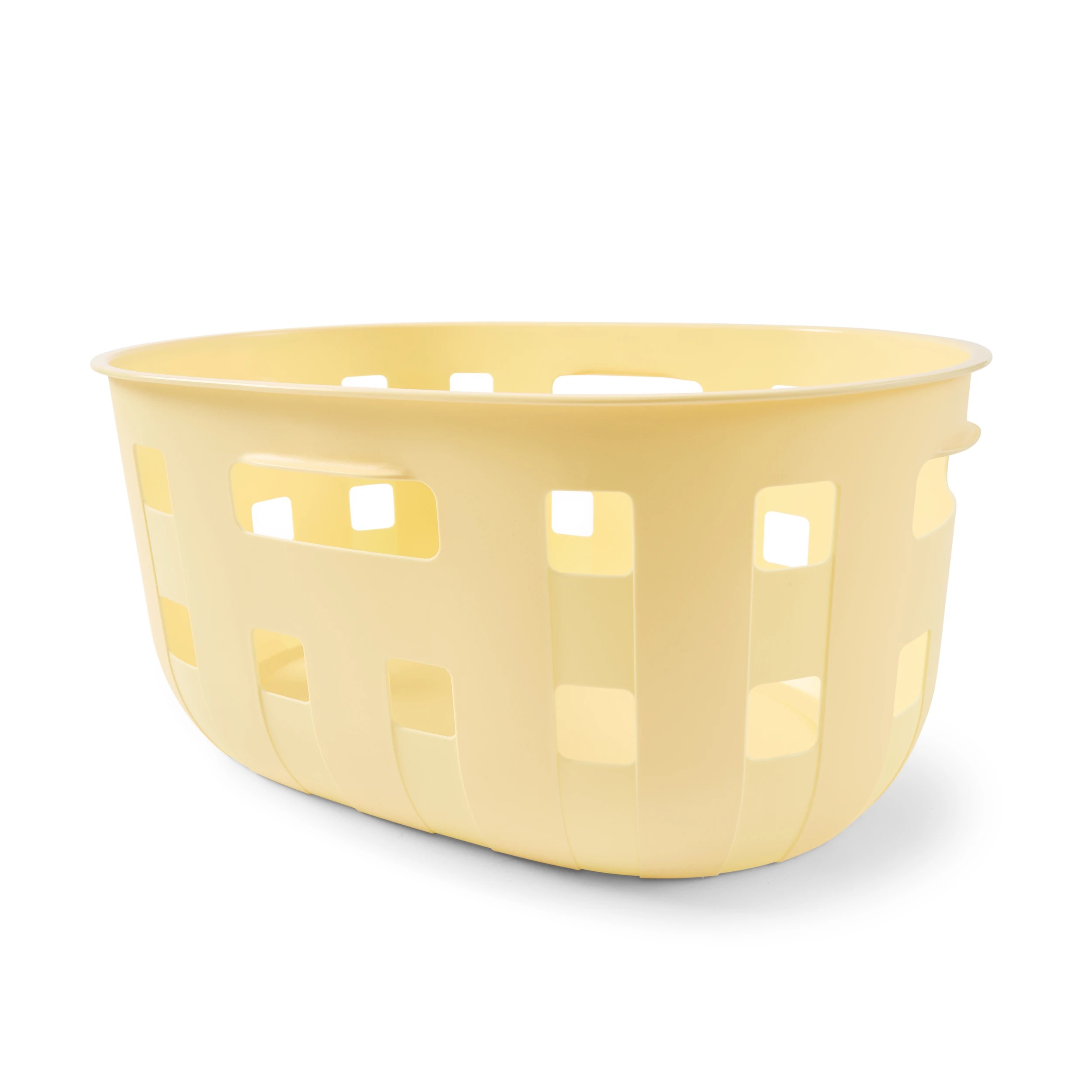 2 Trellis Laundry Basket - Butter, 2 of 7