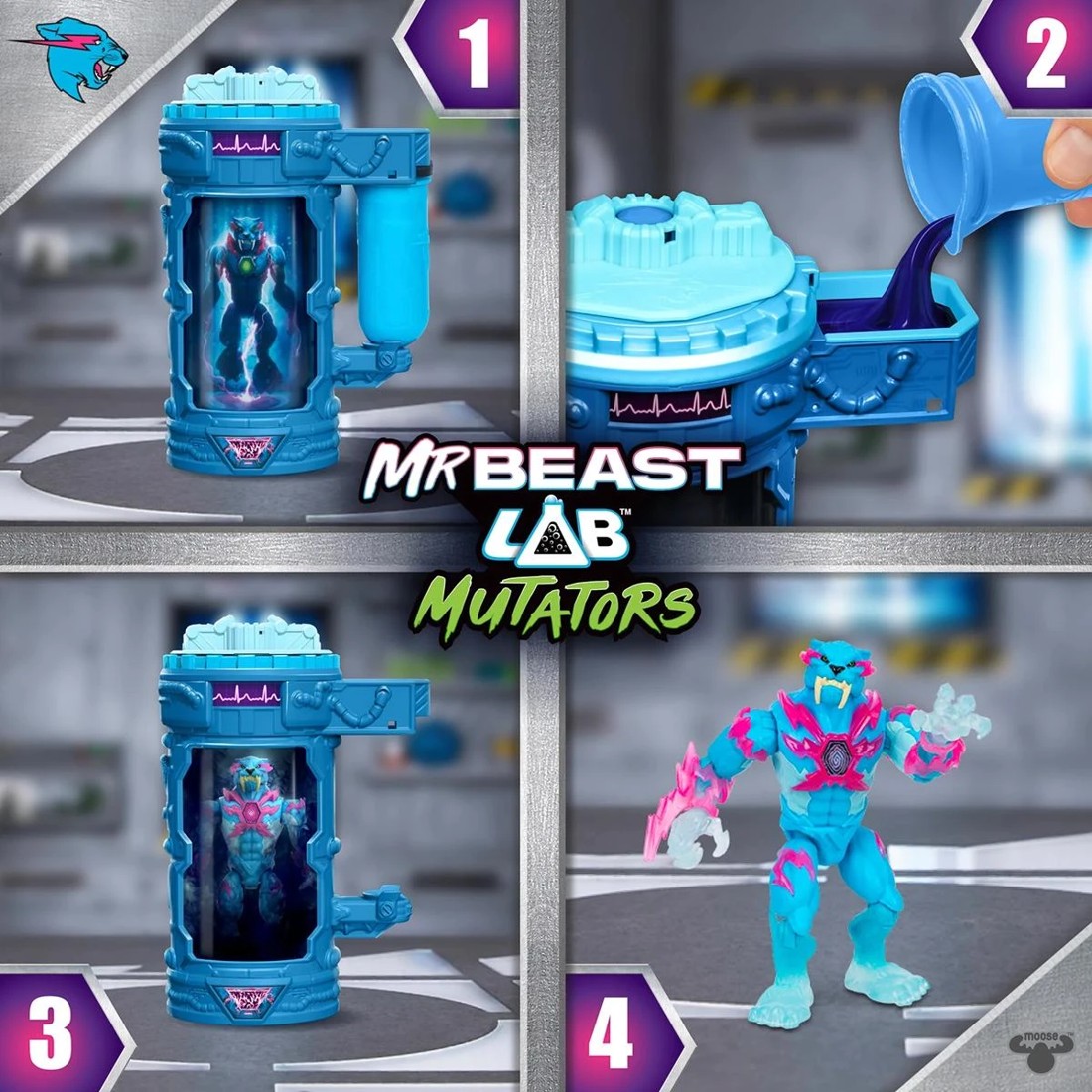 9 MrBeast Lab Mutators S2 Mutation Chamber Lightning Panther, 9 of 10