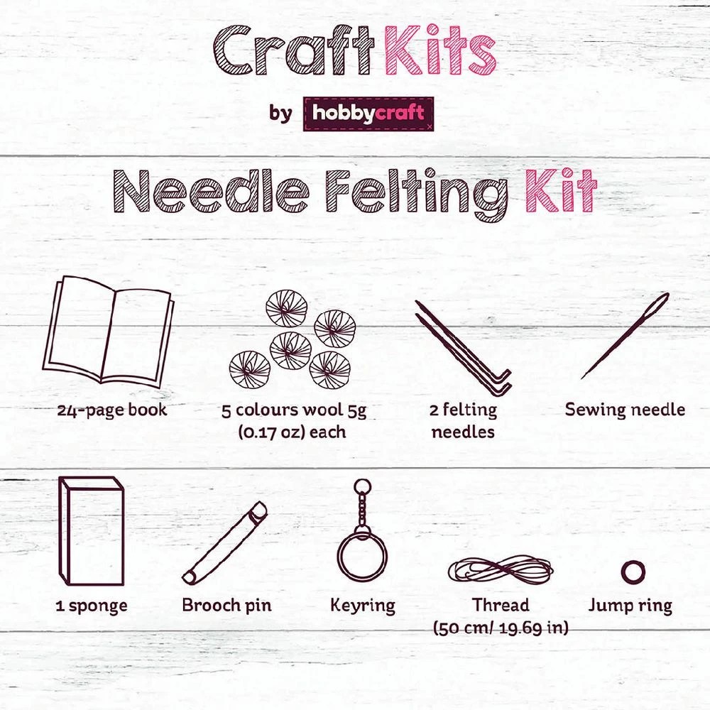 4 Hobbycraft Needle Felting Kit, 4 of 4