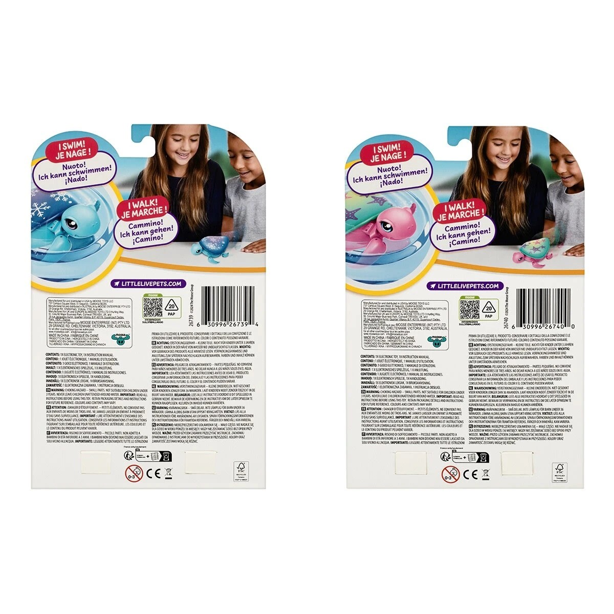 10 Little Live Pets Lil' Turtle - Assorted, 10 of 10