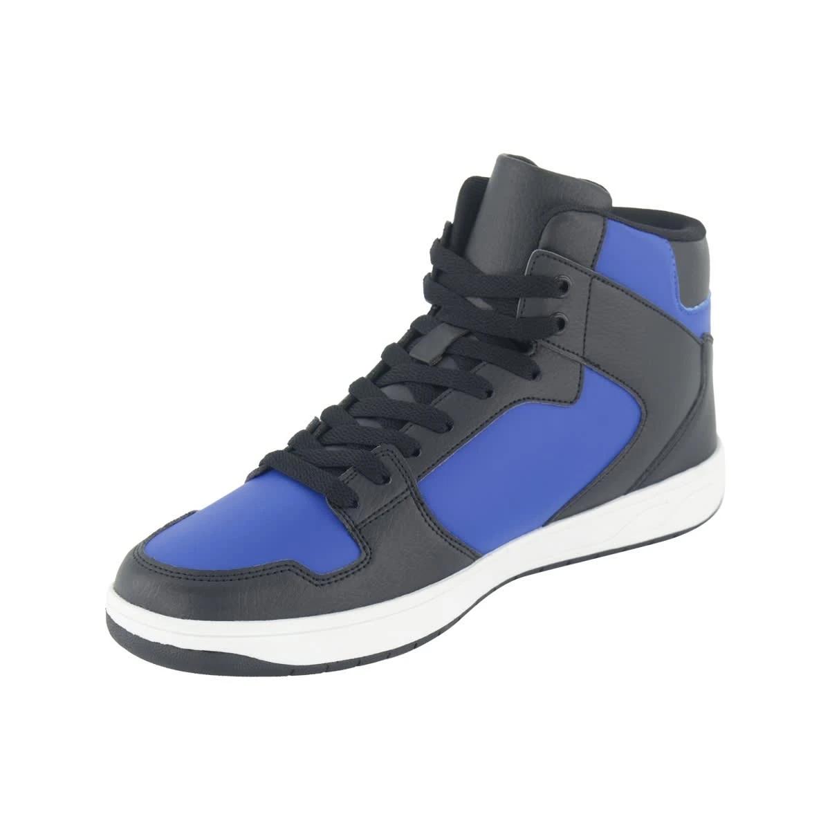 3 High Top Sneakers Blue, 3 of 5