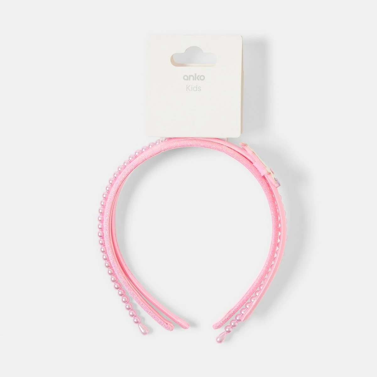 4 3 Pack Unicorn Headbands - Pink, 4 of 4