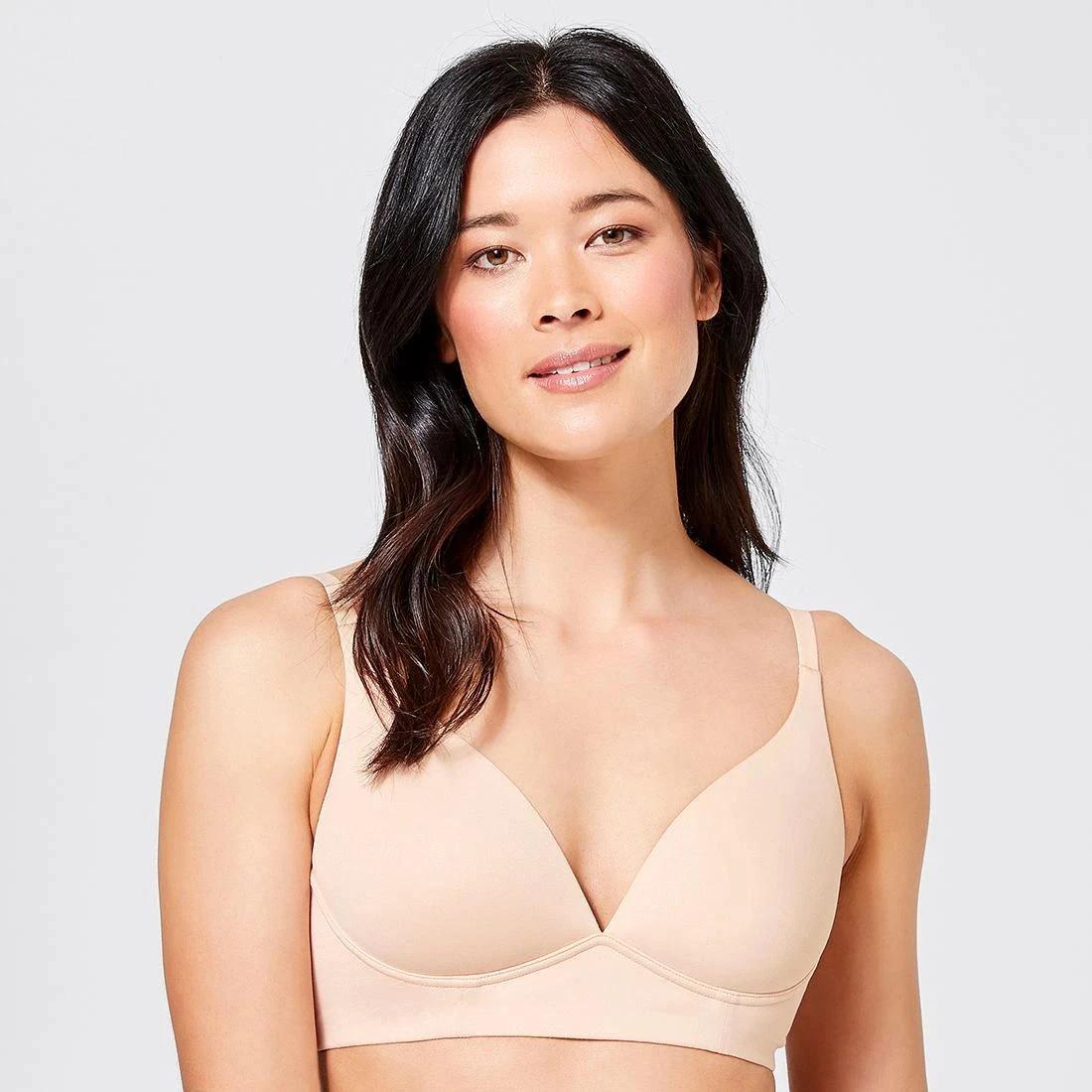 5 Target Soft Comfort Wirefree T-Shirt Bra BARE BEAUTY, 5 of 5