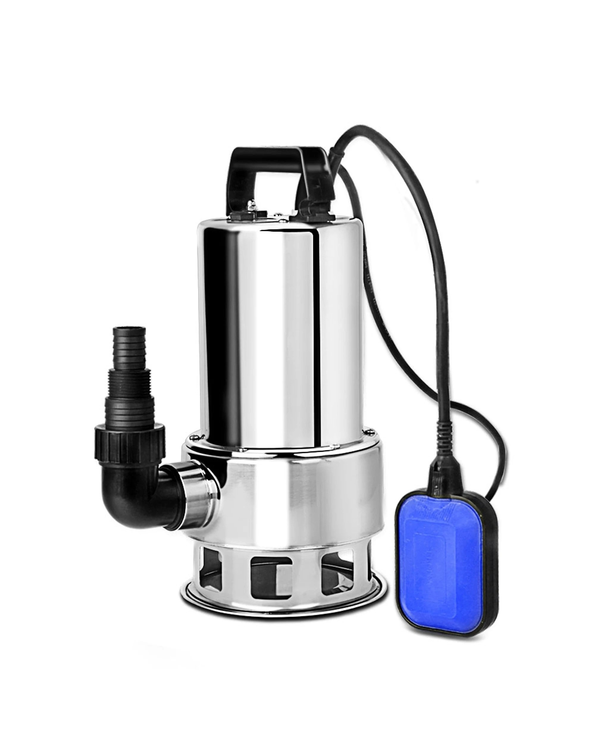 1 Giantz 1800W Max. Submersible Dirty Water Pump Bore Tank Well Steel Automatic Clean - Silver, 1 of 7
