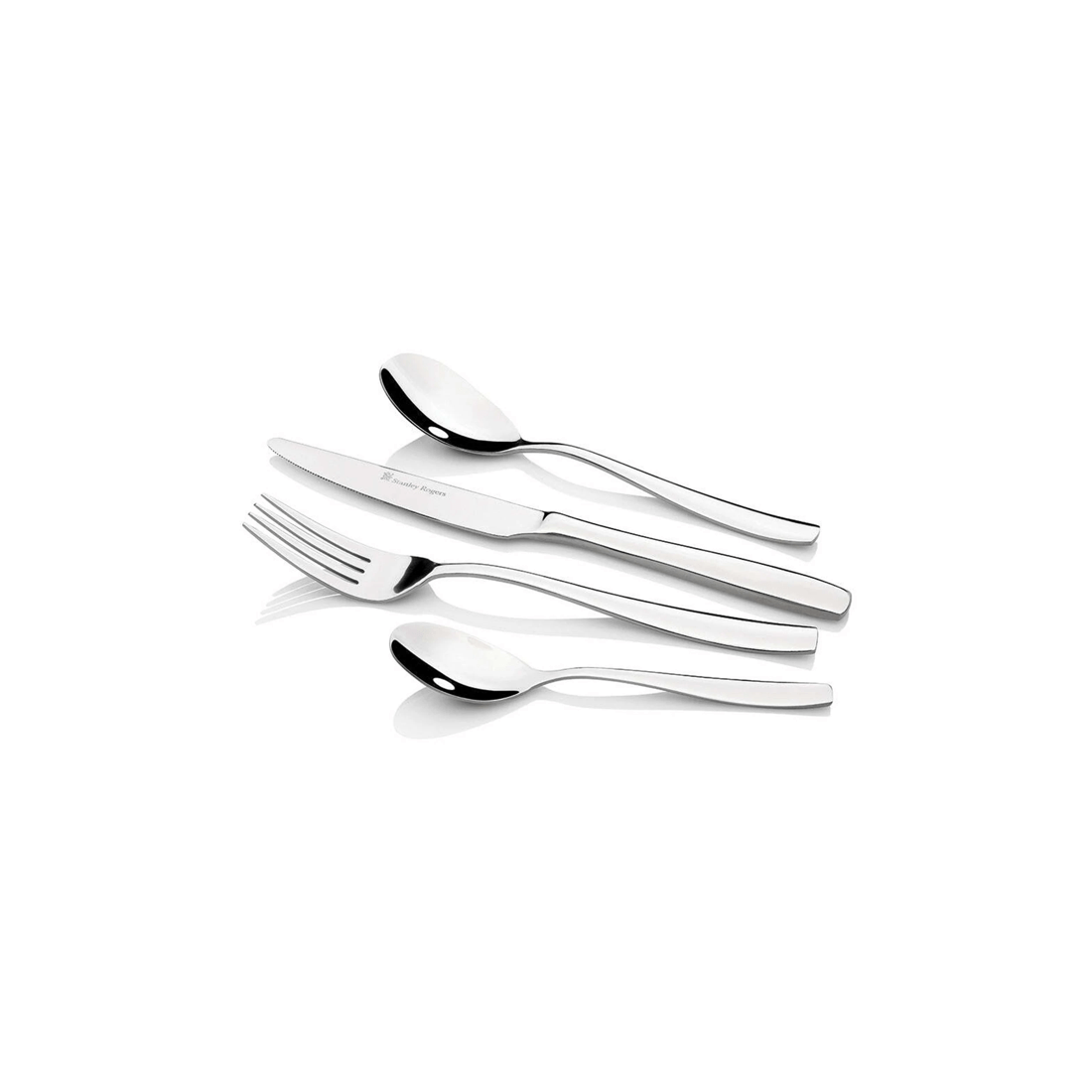 1 30pc Stanley Rogers Amsterdam Stainless Steel Cutlery Family Dinner Party Set
 - Silver, 1 of 4