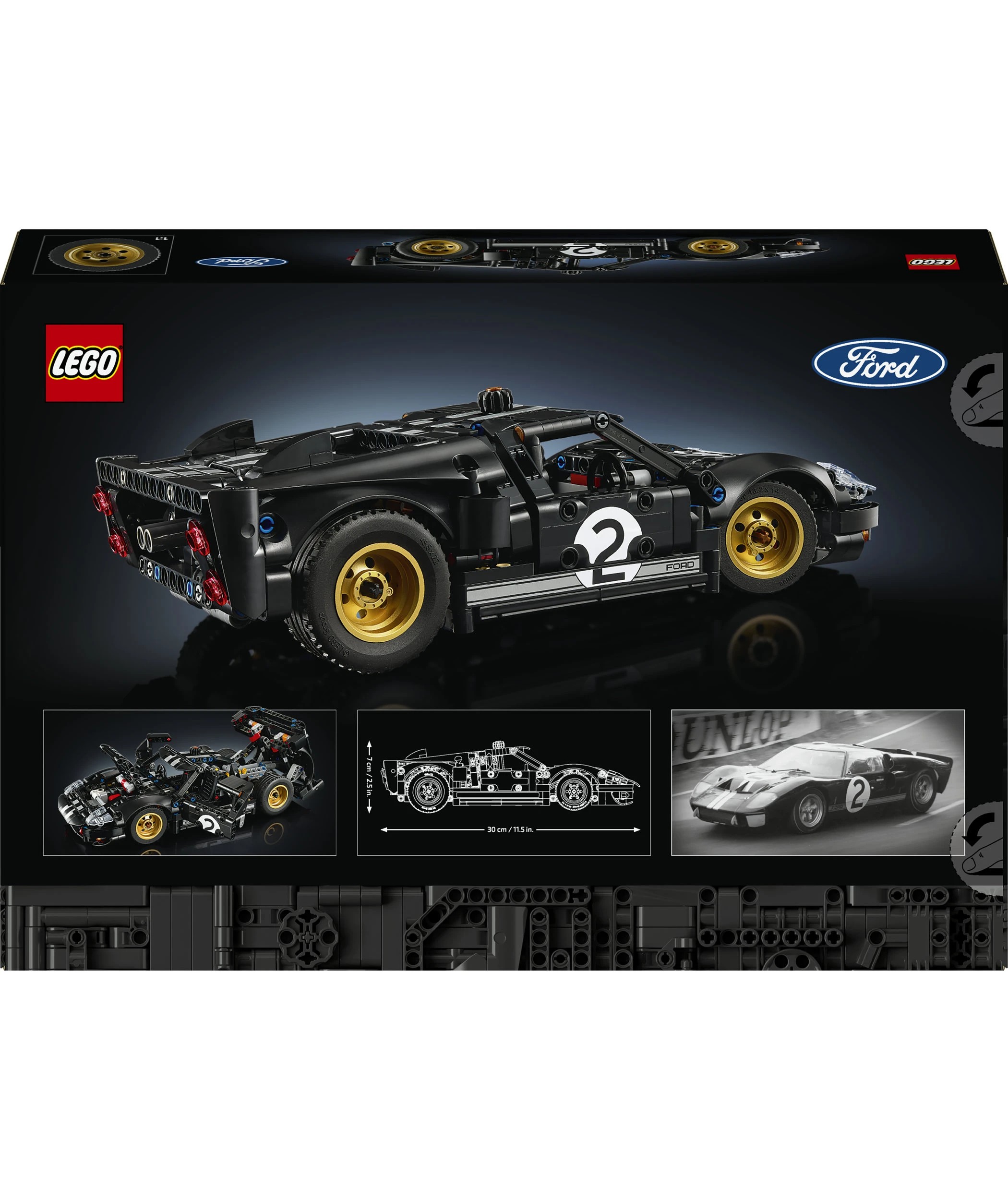 10 LEGO Technic 1966 Ford GT40 MKII Race Car 42223, 10 of 10